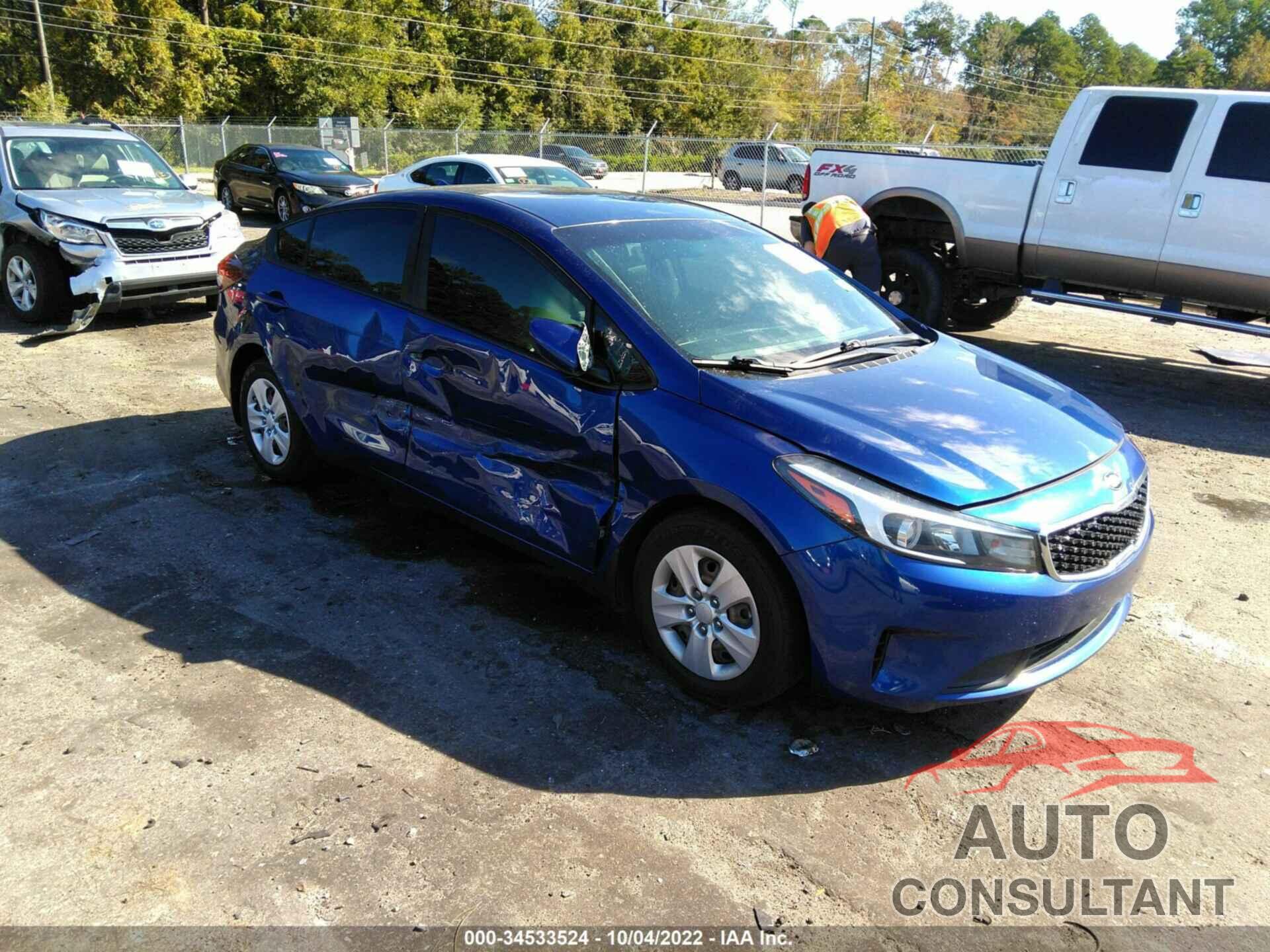 KIA FORTE 2018 - 3KPFK4A70JE284343