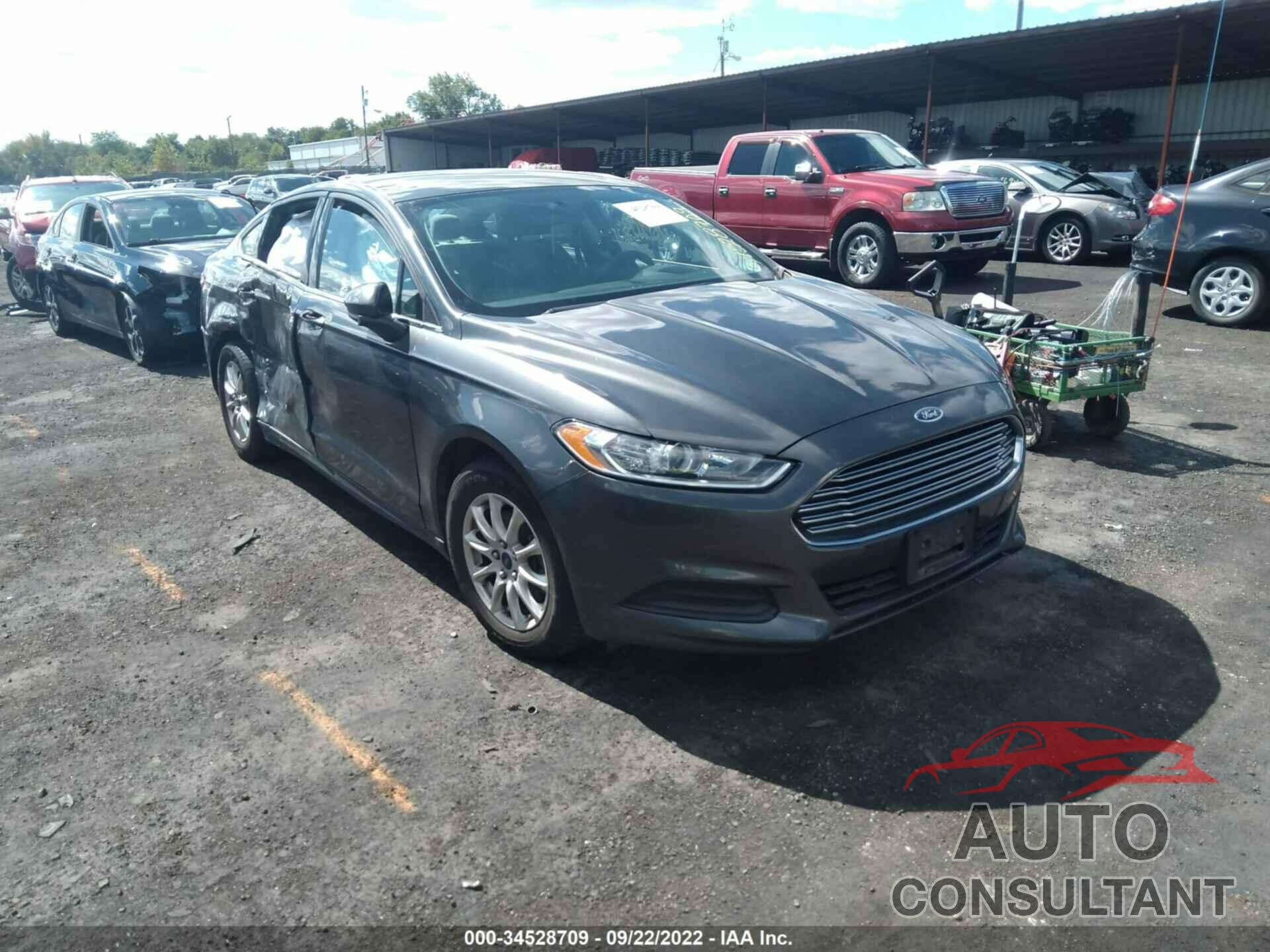 FORD FUSION 2016 - 1FA6P0G72G5126727