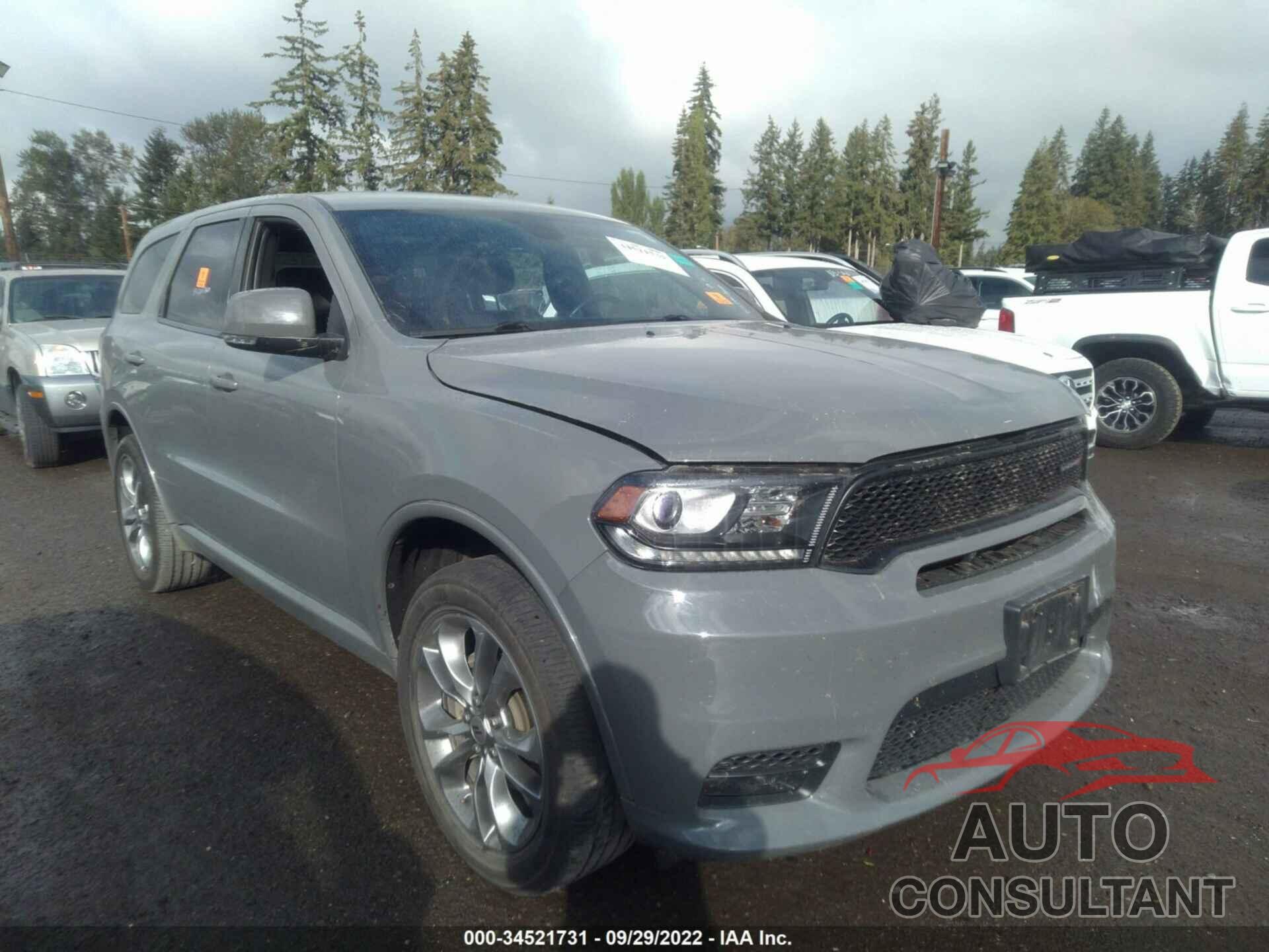 DODGE DURANGO 2020 - 1C4RDJDG4LC125112