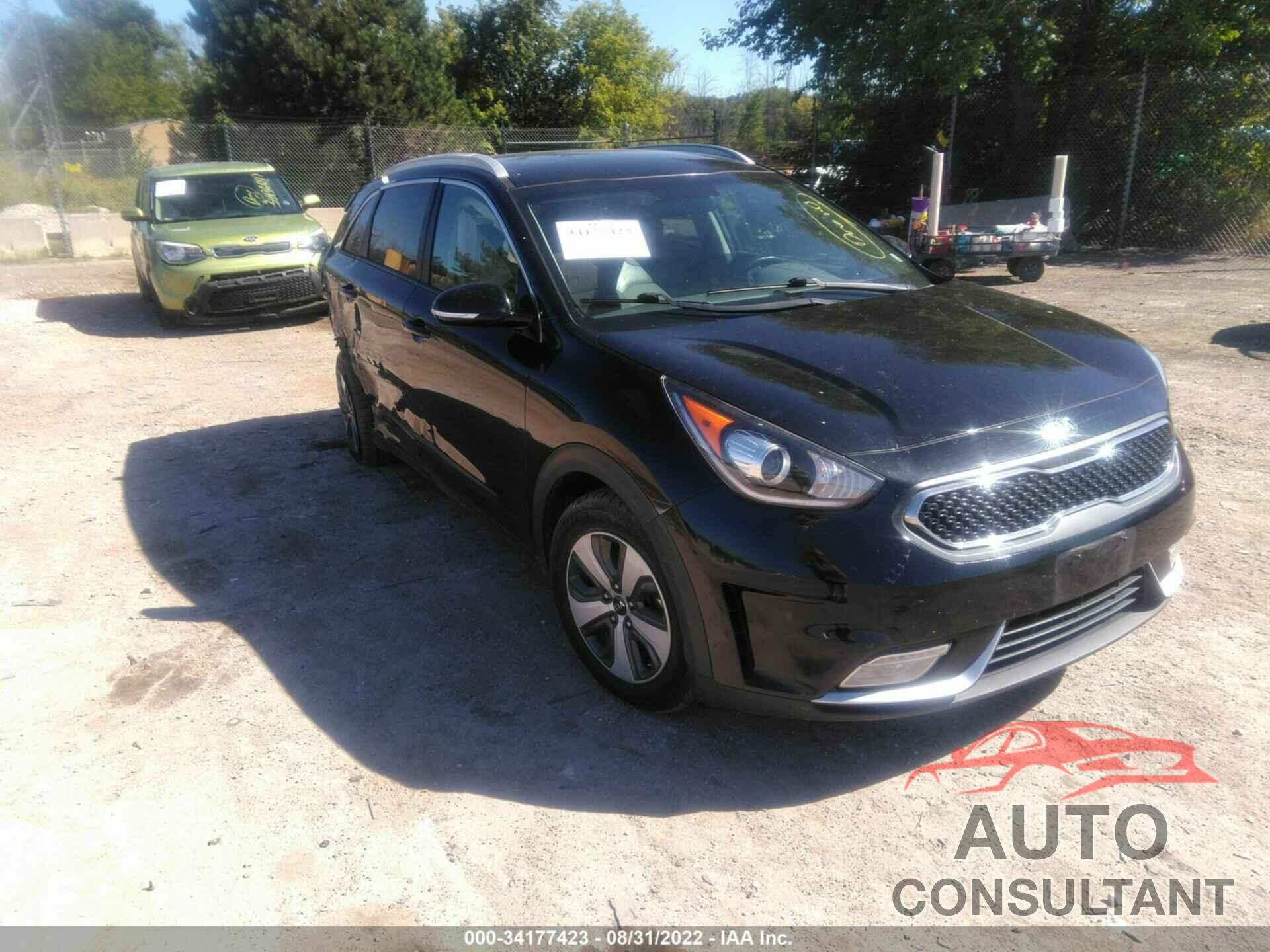 KIA NIRO 2017 - KNDCC3LC0H5043540