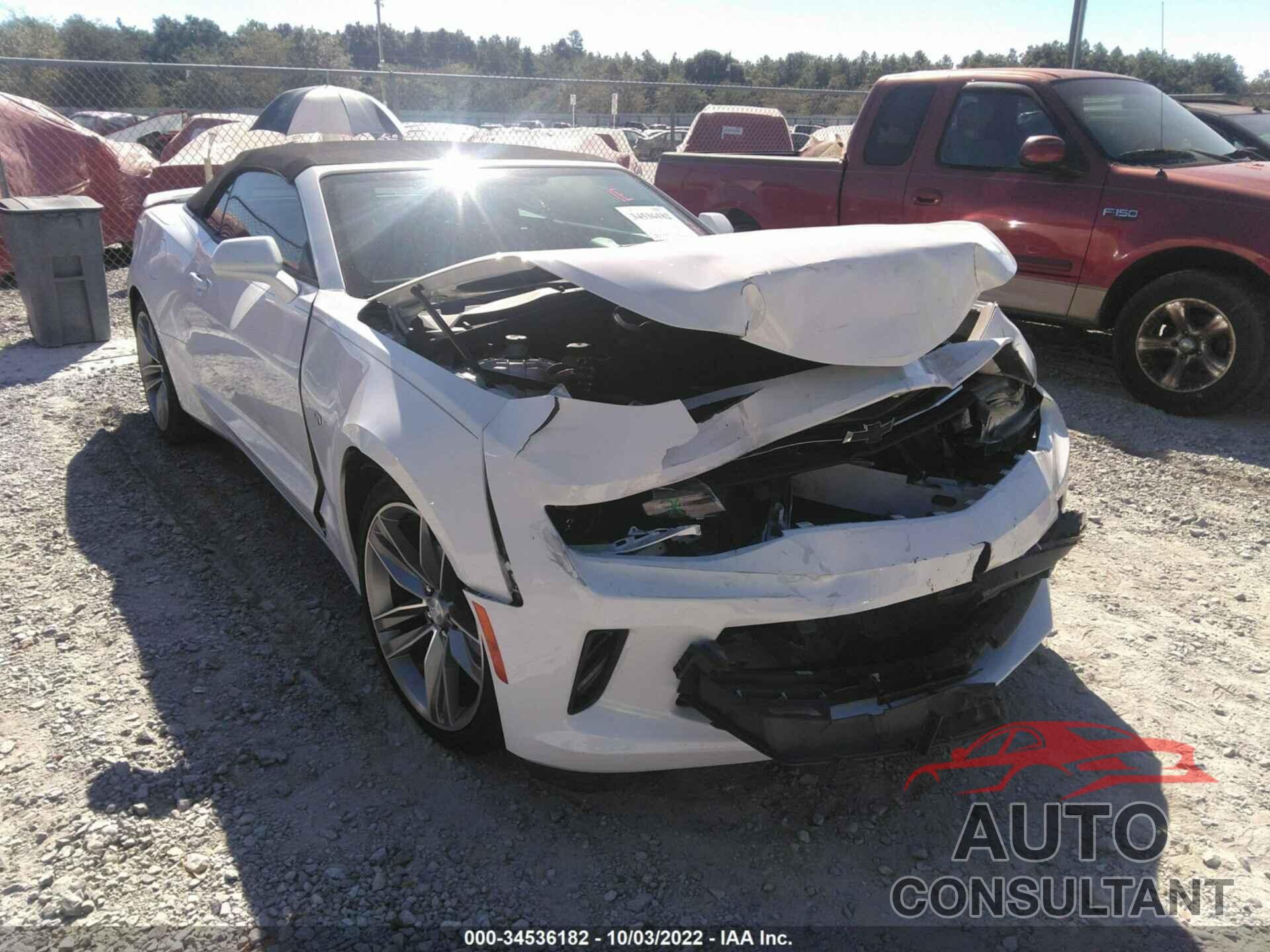 CHEVROLET CAMARO 2017 - 1G1FB3DS1H0159812