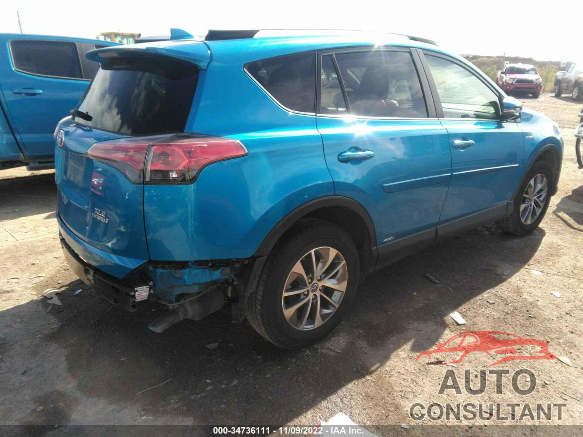 TOYOTA RAV4 HYBRID 2016 - JTMRJREV3GD000655