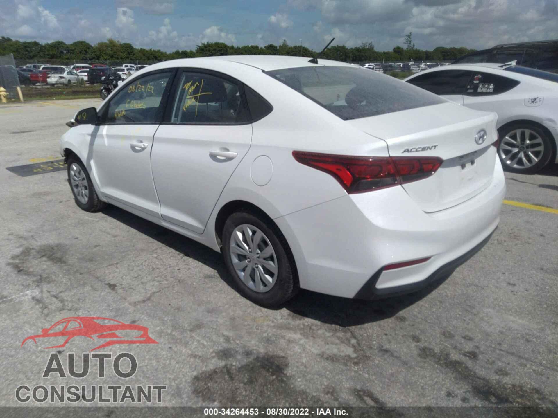 HYUNDAI ACCENT 2020 - 3KPC24A60LE109409
