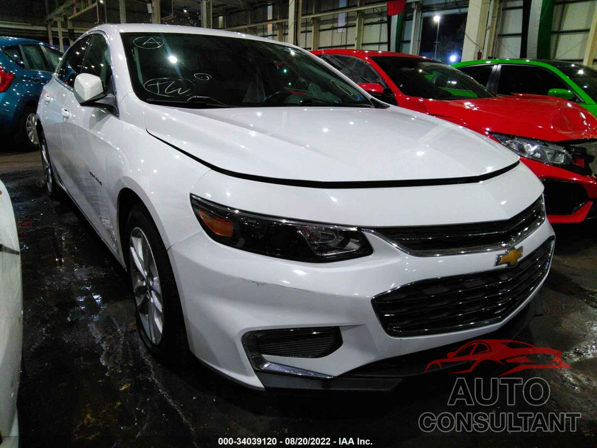 CHEVROLET MALIBU 2018 - 001ZD5ST4JF218885
