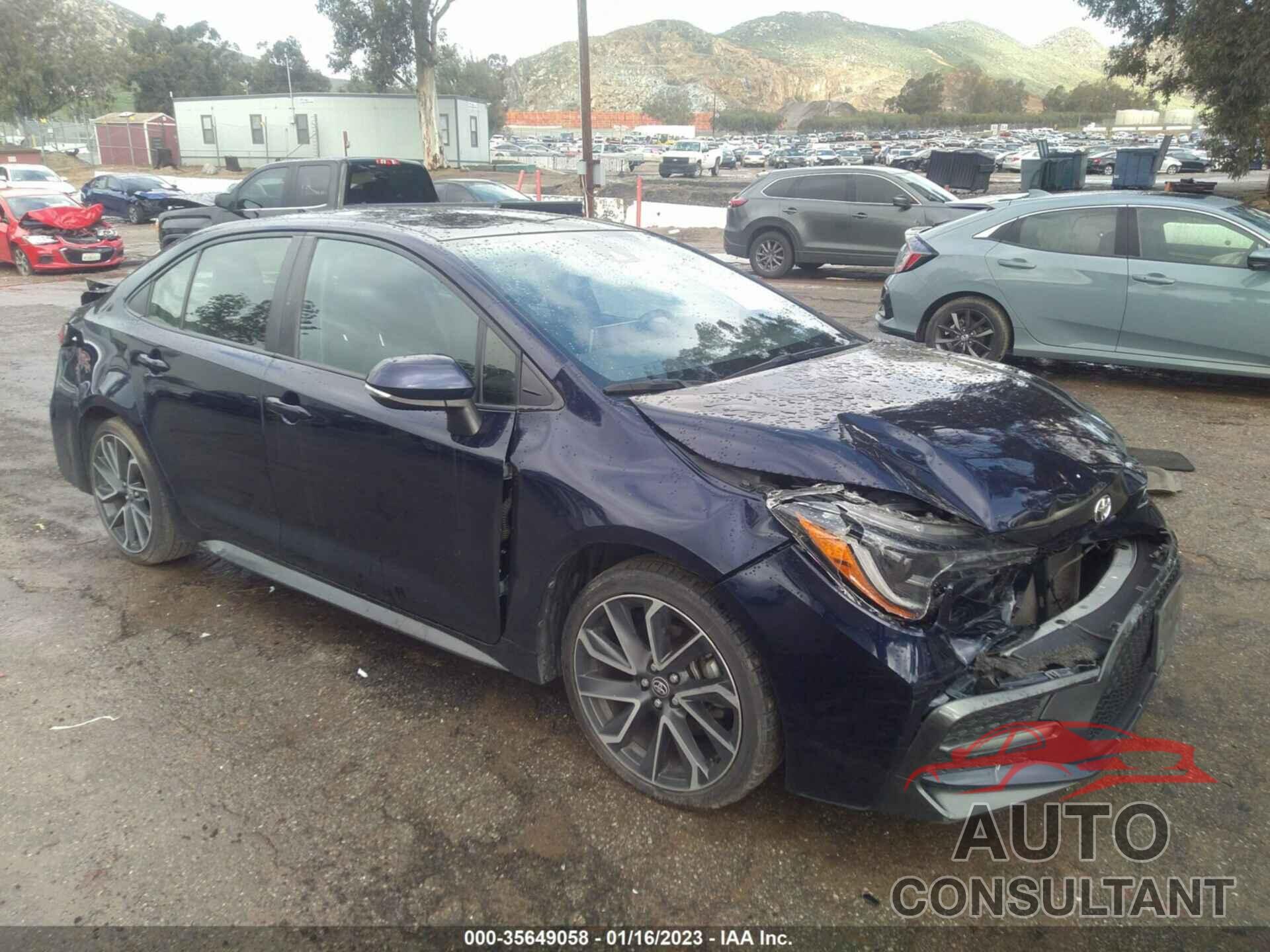 TOYOTA COROLLA 2020 - JTDS4RCE0LJ052137