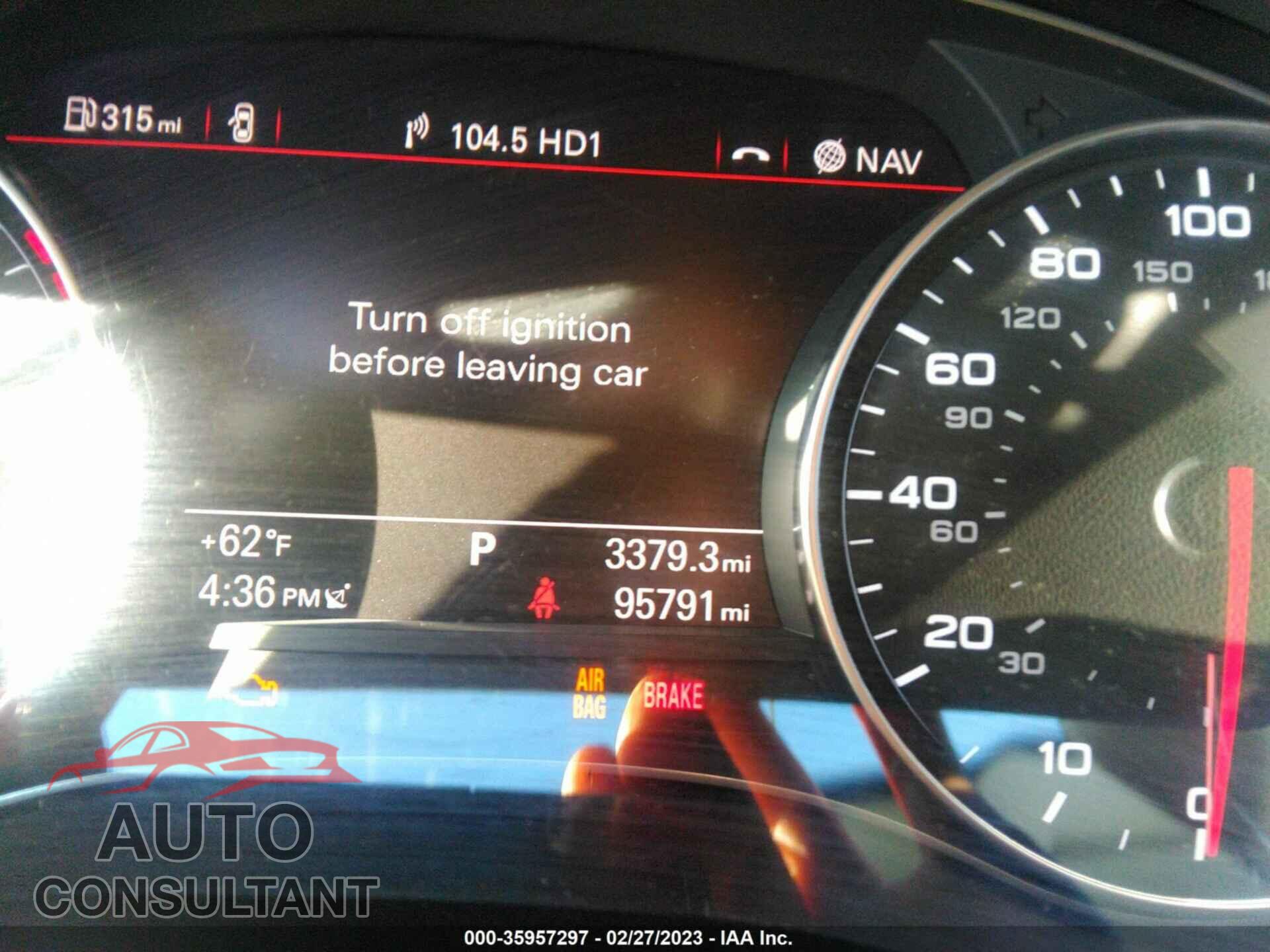 AUDI A6 2013 - WAUDFAFC7DN011526