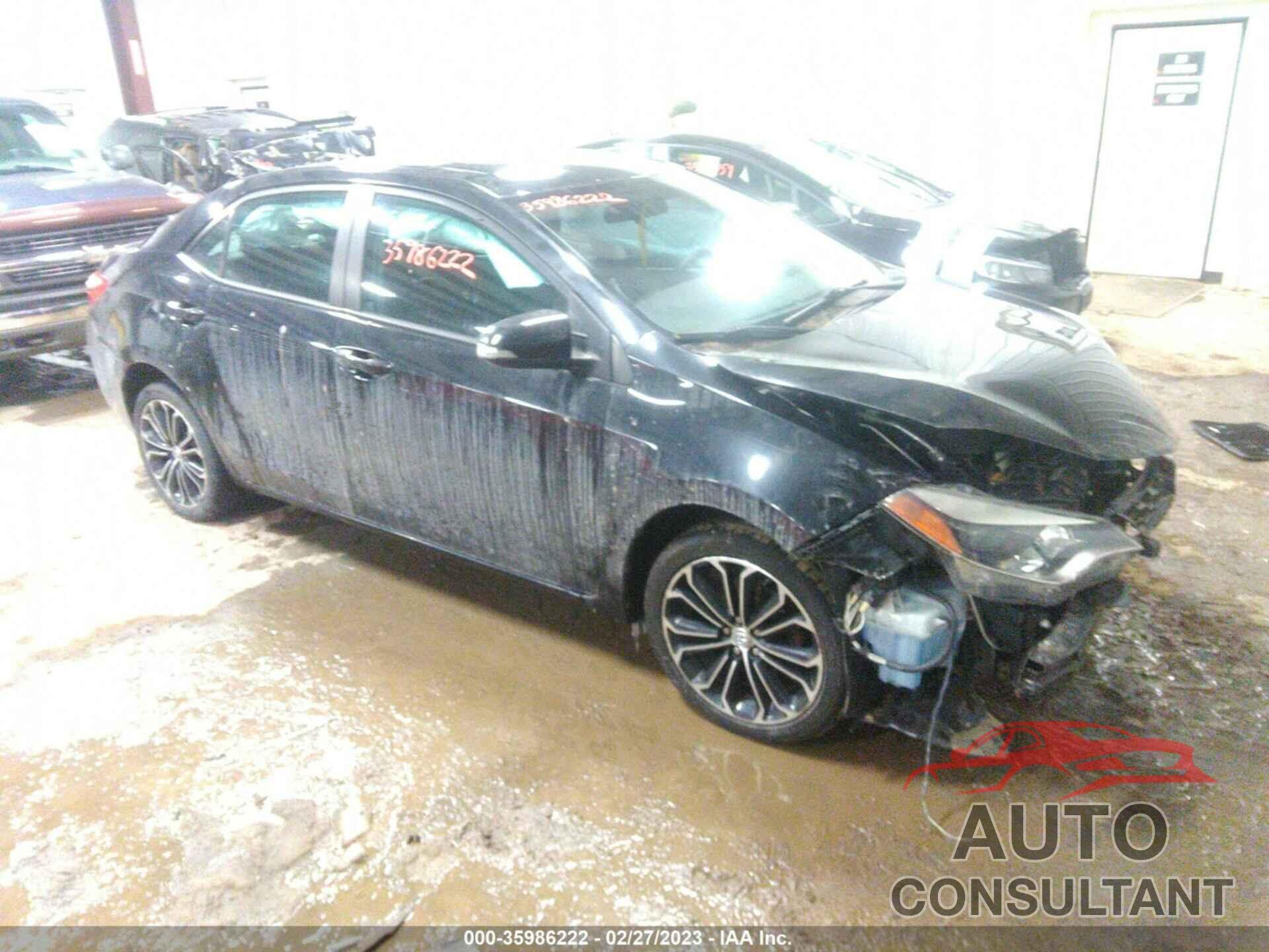 TOYOTA COROLLA 2016 - 2T1BURHE4GC685735