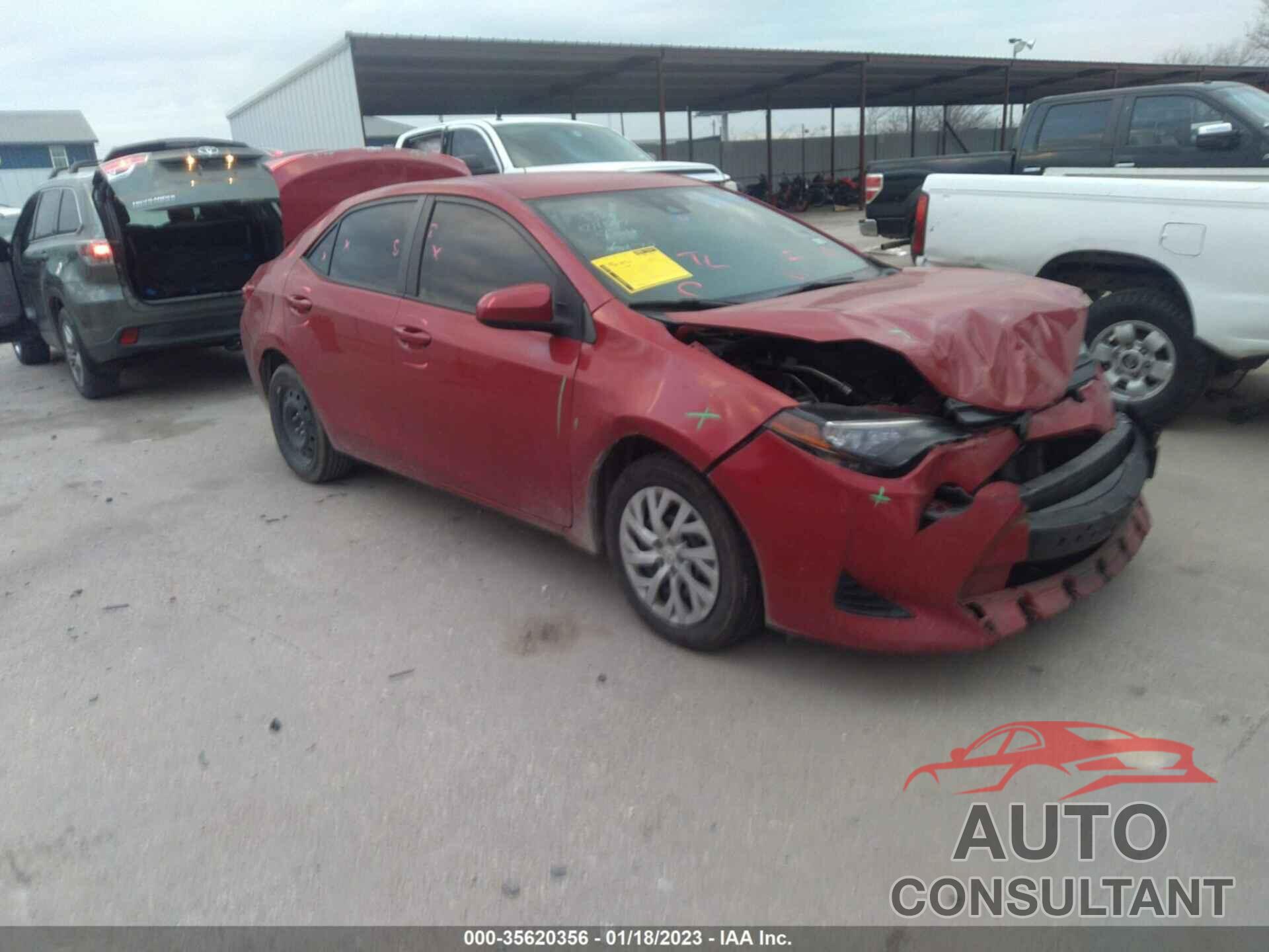 TOYOTA COROLLA 2017 - 2T1BURHE7HC836178