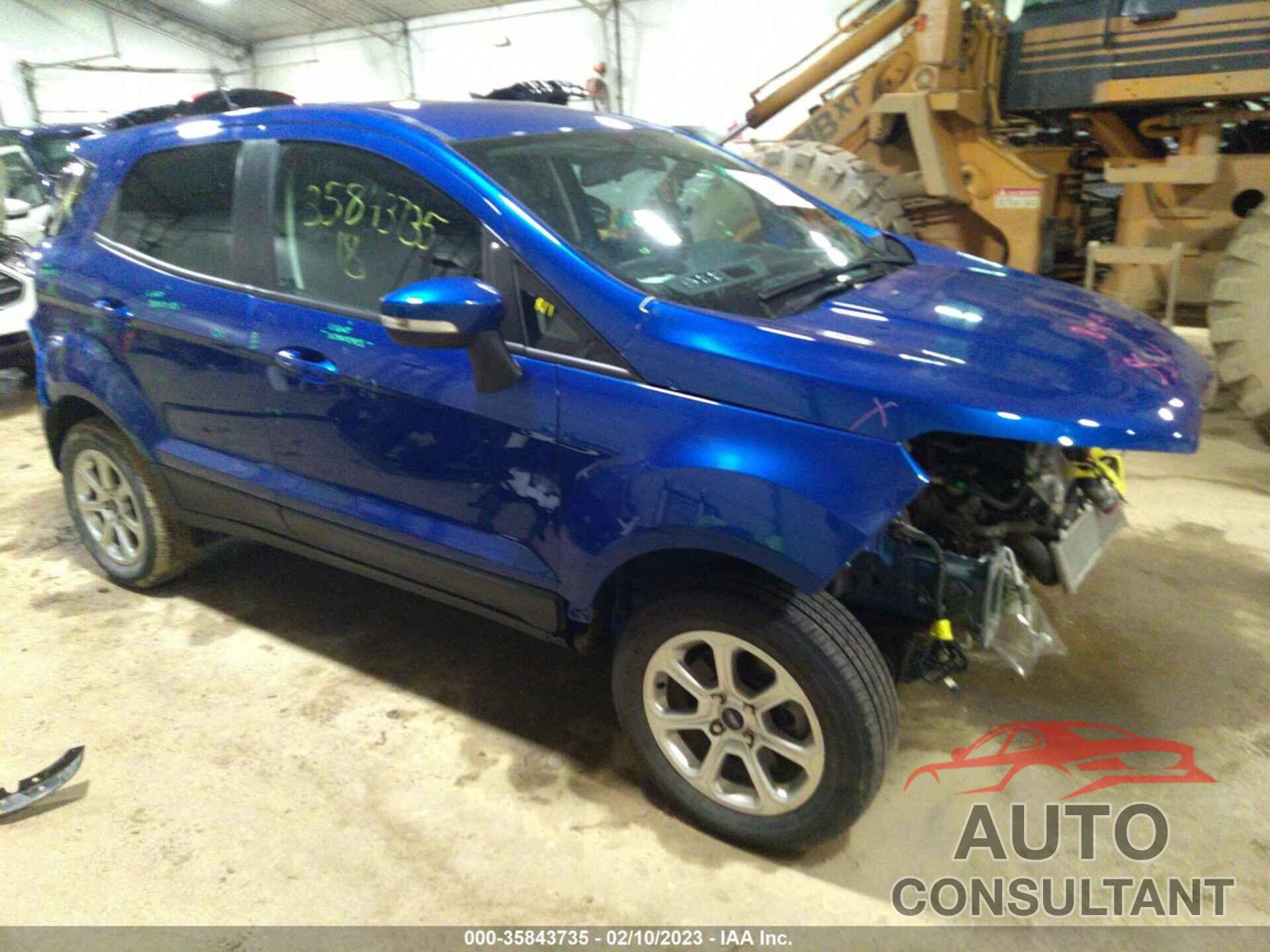 FORD ECOSPORT 2018 - MAJ6P1UL5JC230641