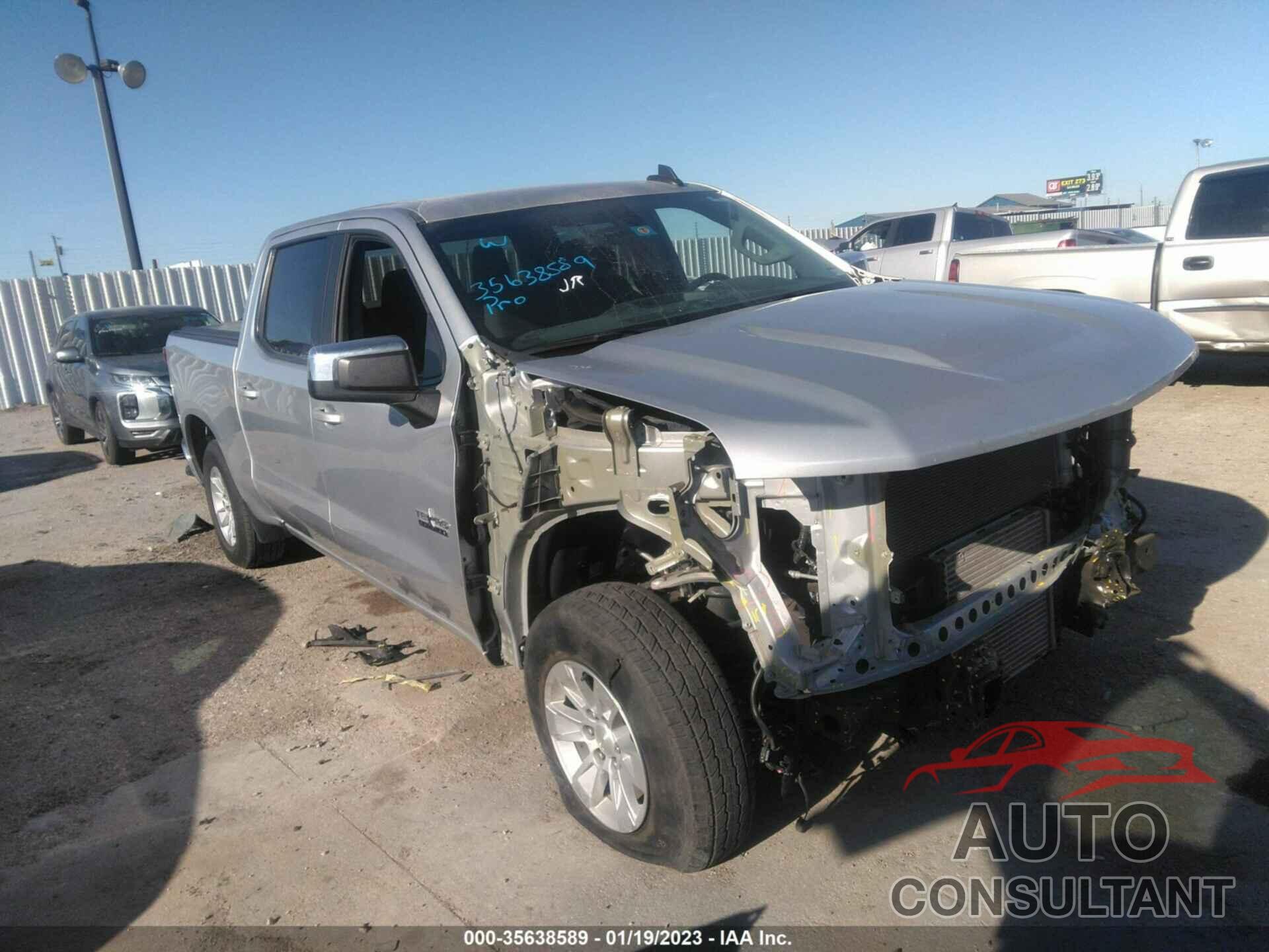 CHEVROLET SILVERADO 1500 2020 - 3GCPWCEKXLG340961