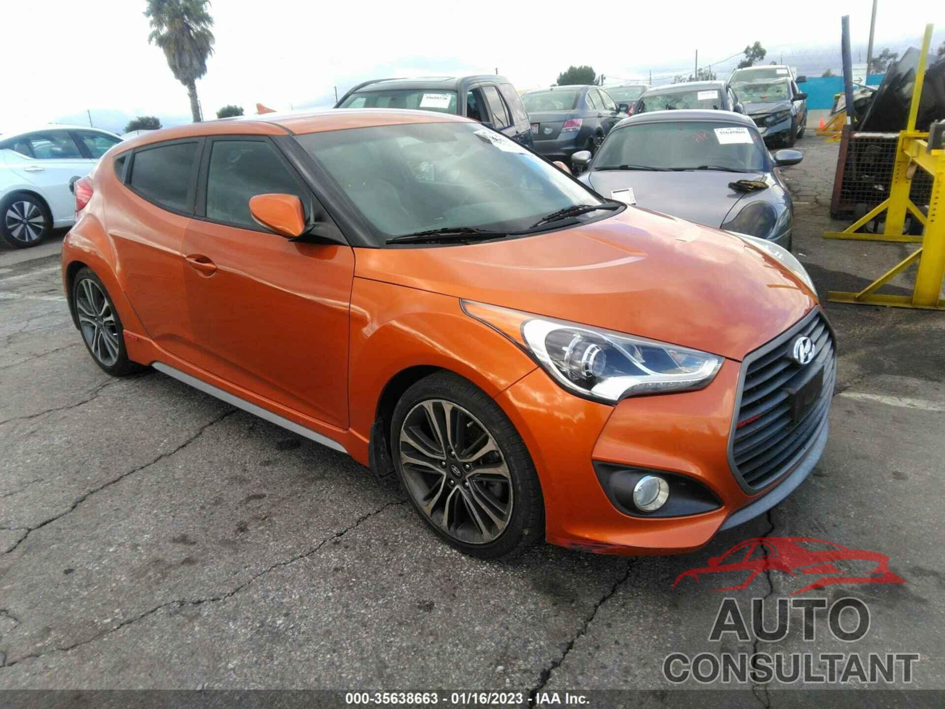 HYUNDAI VELOSTER 2016 - KMHTC6AE2GU292041