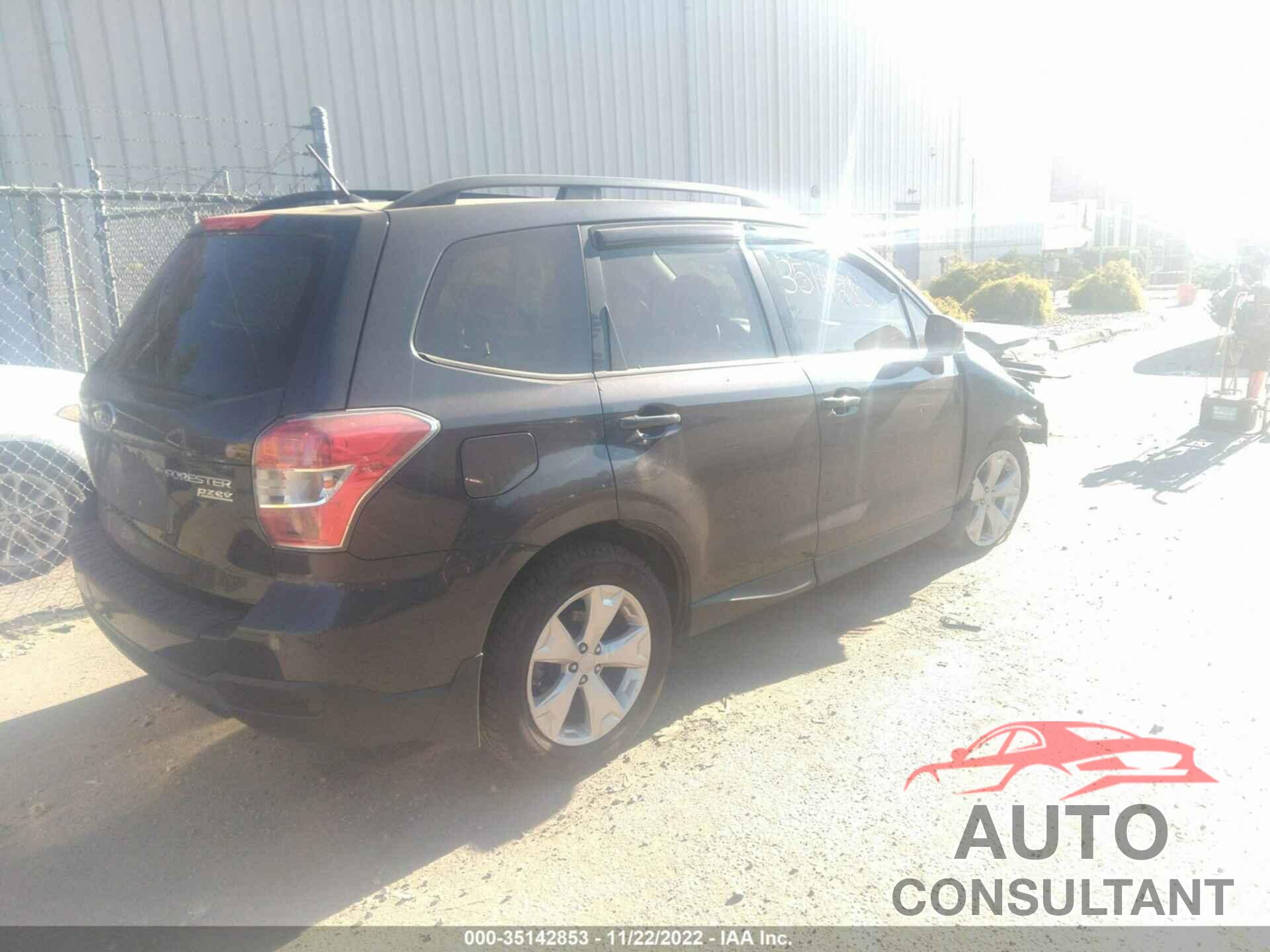 SUBARU FORESTER 2015 - JF2SJADC1FG471768