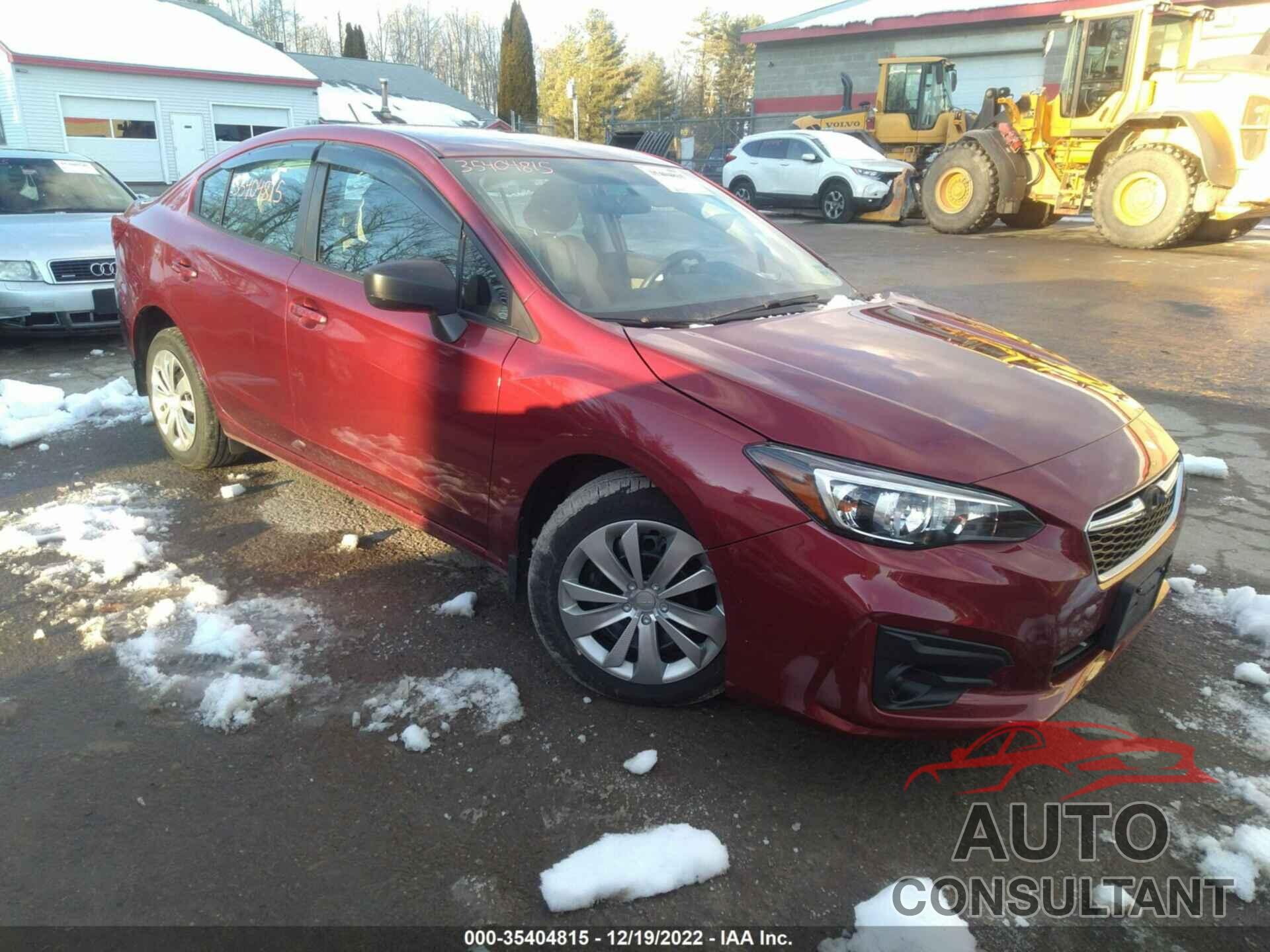 SUBARU IMPREZA 2019 - 4S3GKAA61K3617961