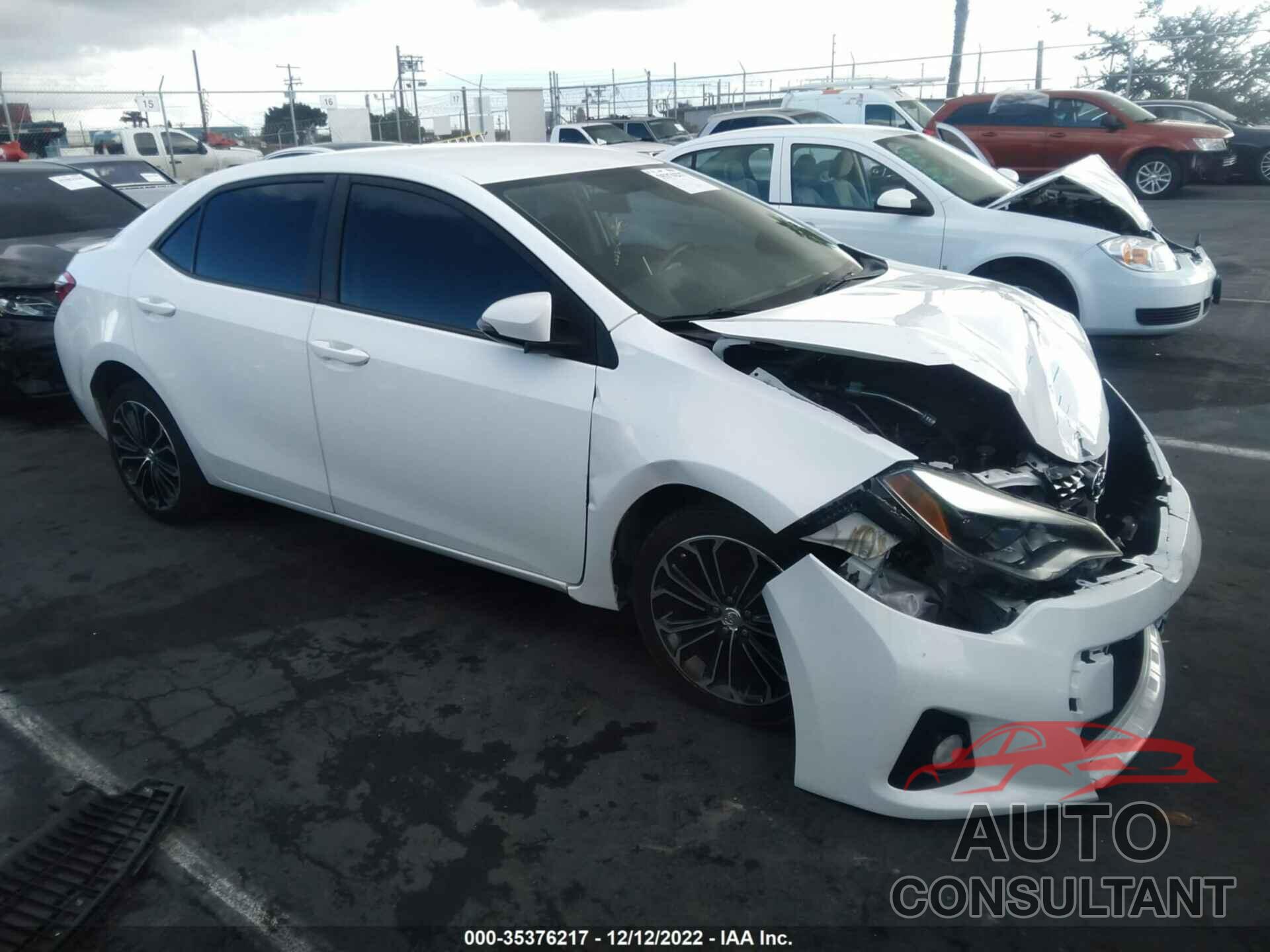 TOYOTA COROLLA 2016 - 5YFBURHE5GP438143