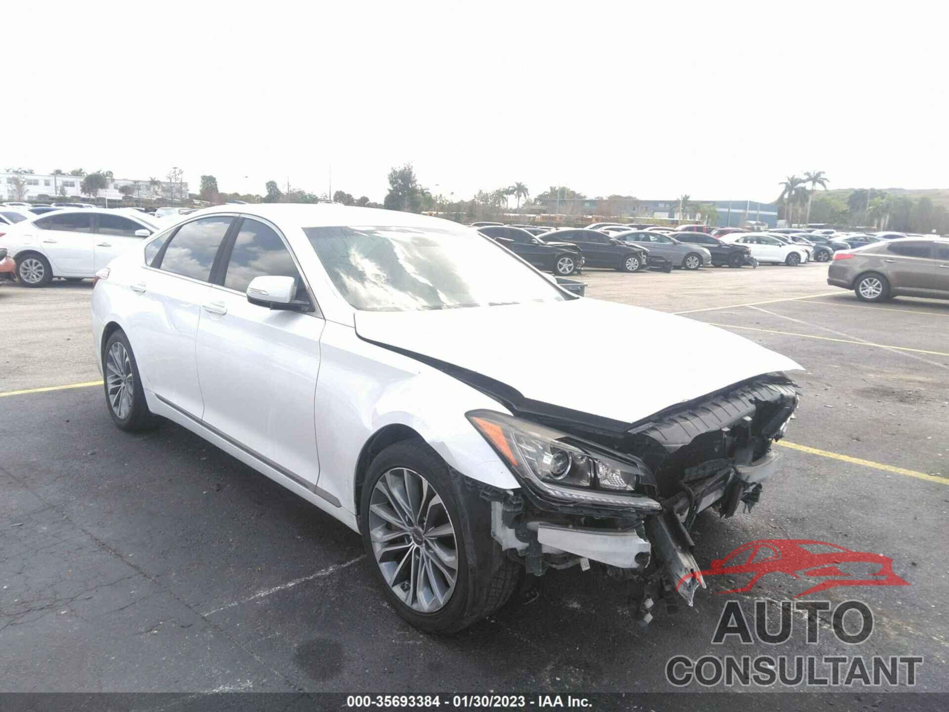 HYUNDAI GENESIS 2016 - KMHGN4JE2GU126831