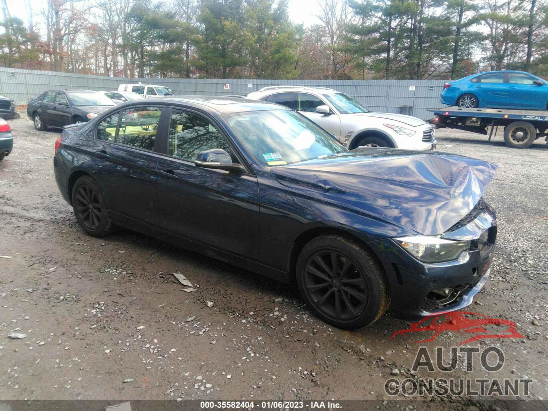 BMW 3 SERIES 2017 - WBA8E5G38HNU43896