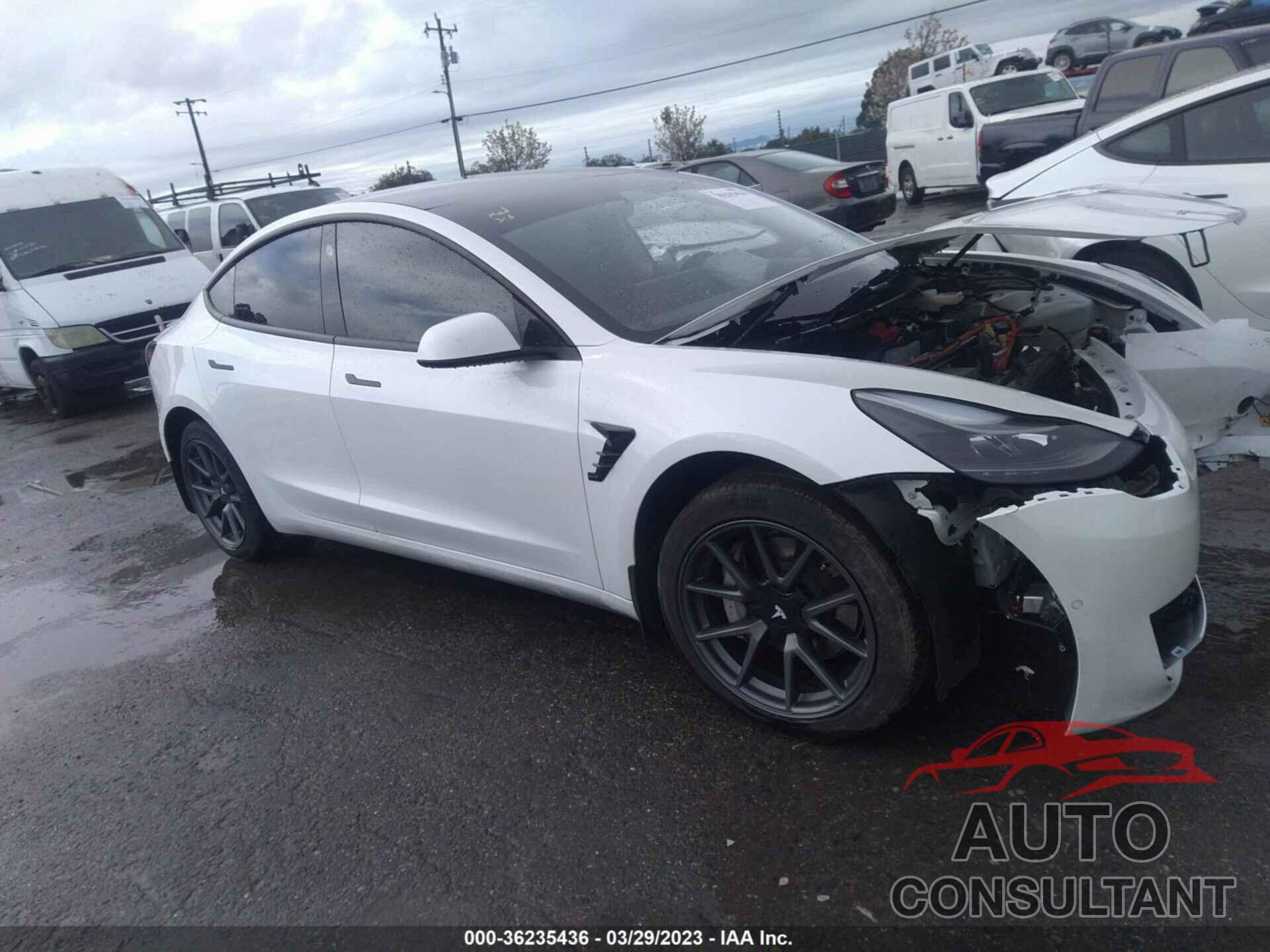 TESLA MODEL 3 2022 - 5YJ3E1EB8NF119566