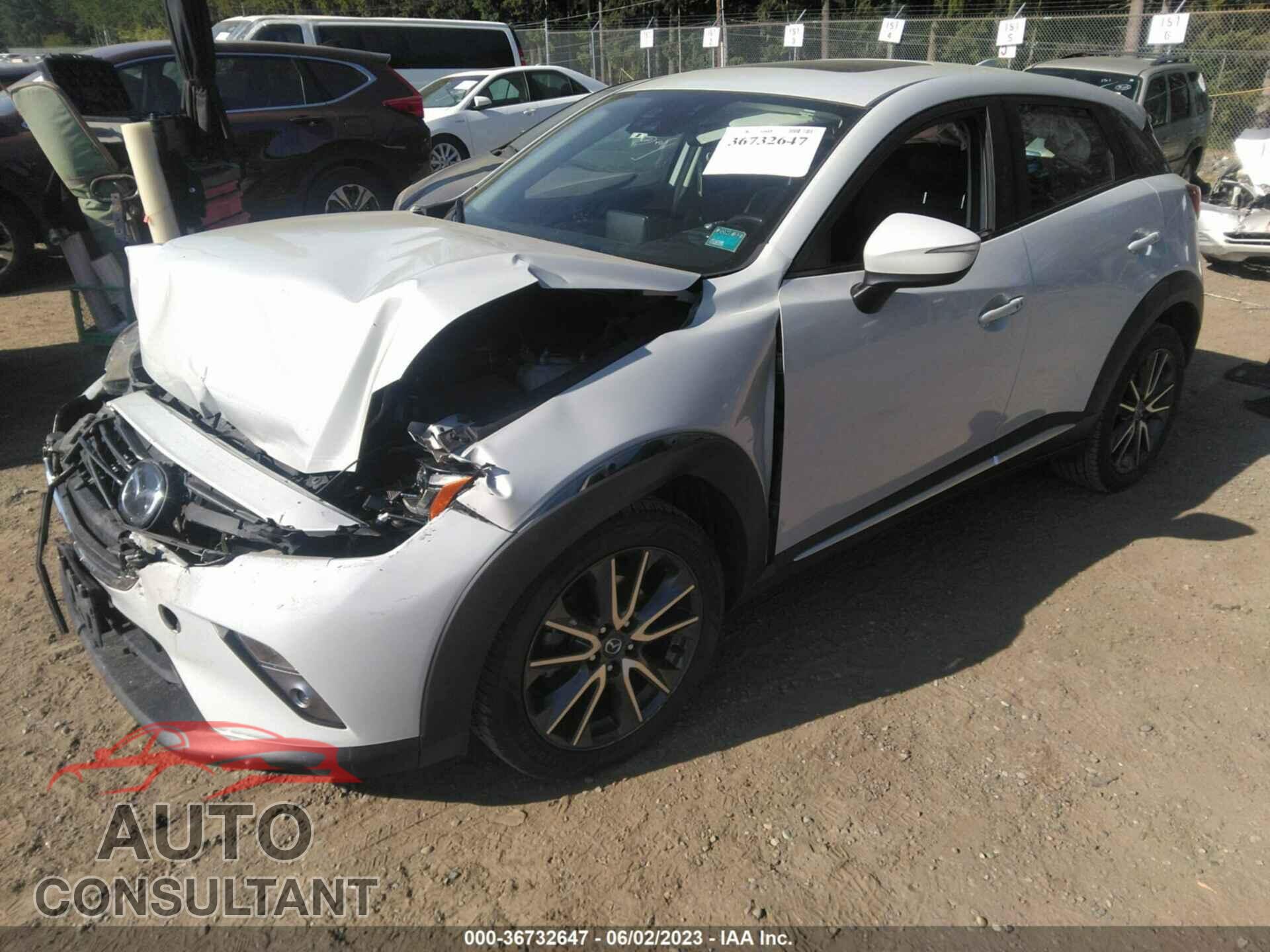 MAZDA CX-3 2016 - JM1DKBD72G0123792
