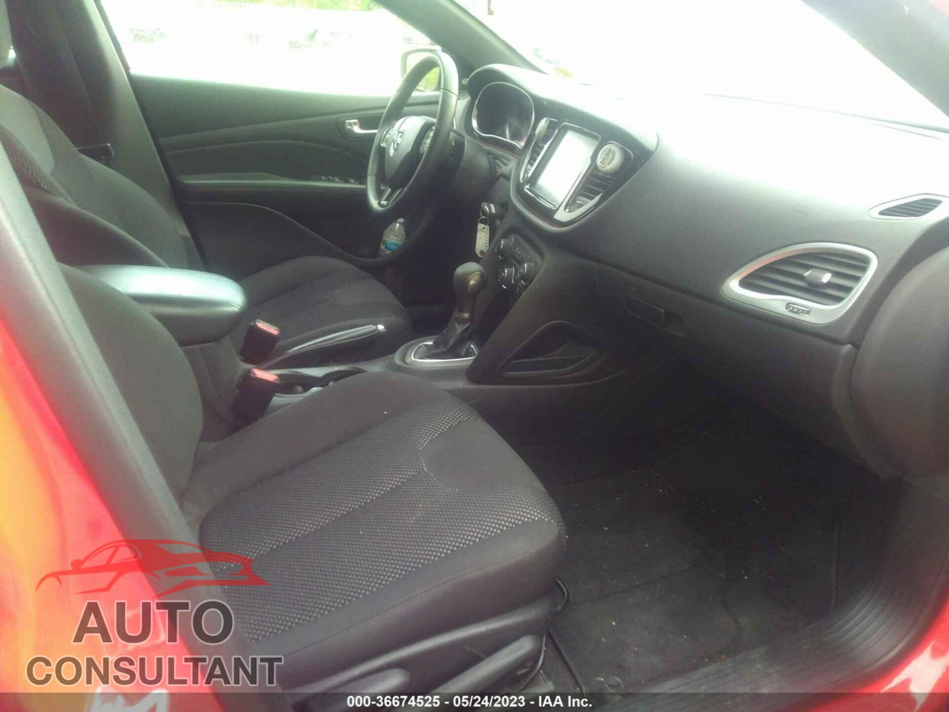DODGE DART 2016 - 1C3CDFFAXGD817729