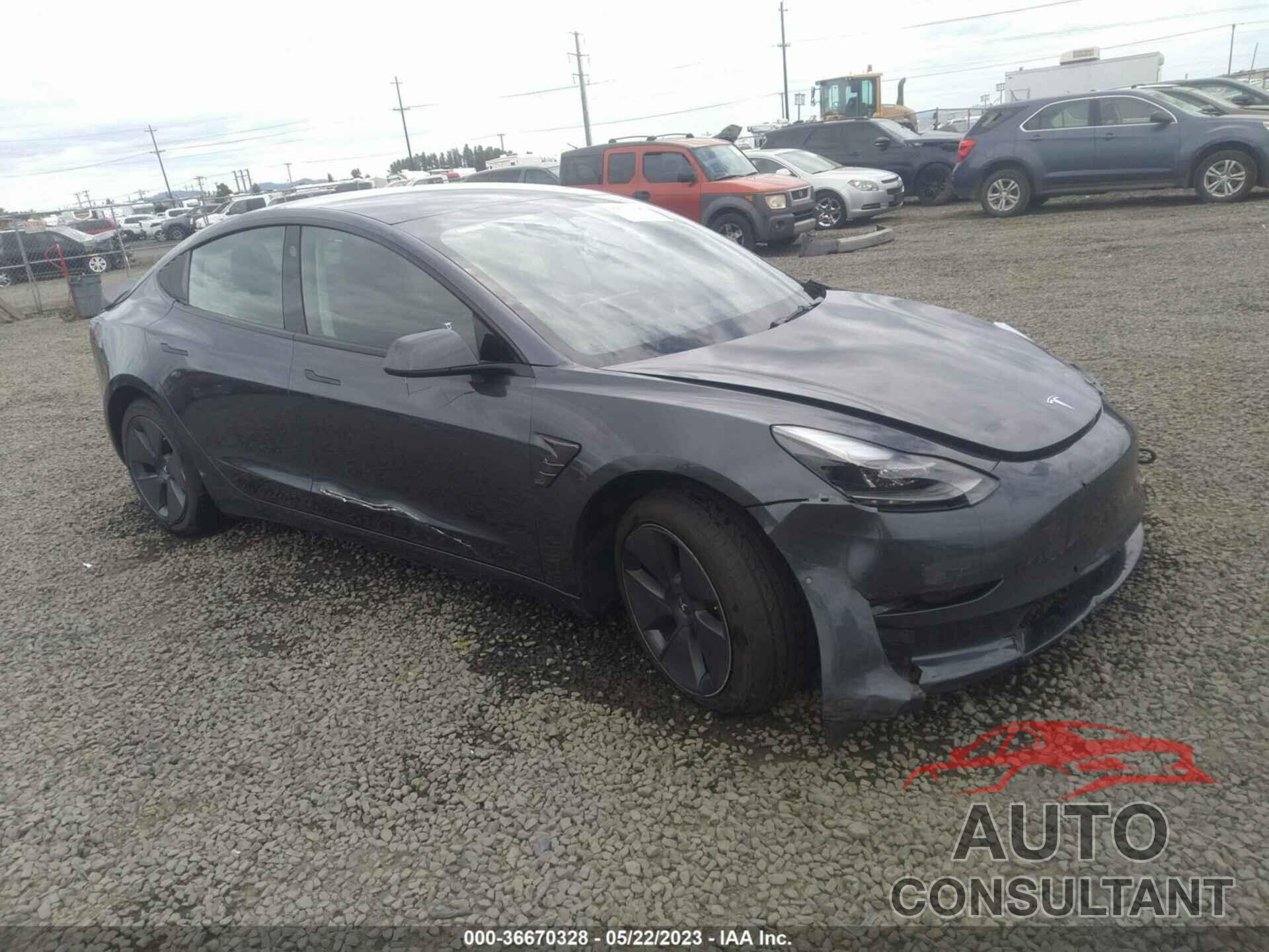 TESLA MODEL 3 2022 - 5YJ3E1EB0NF245985