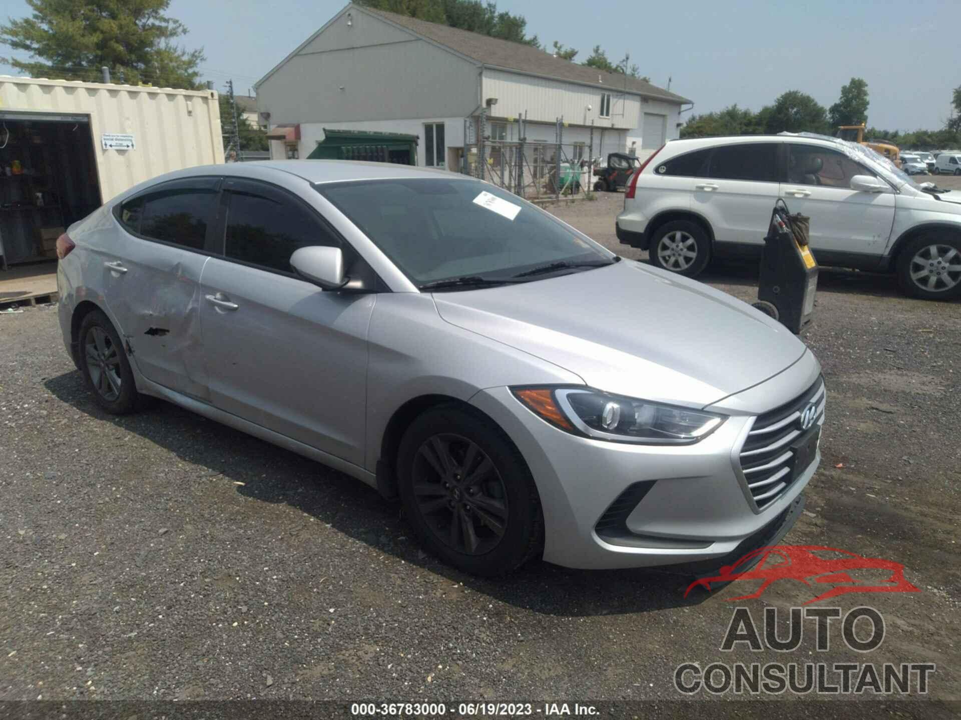 HYUNDAI ELANTRA 2017 - 5NPD84LF3HH183877