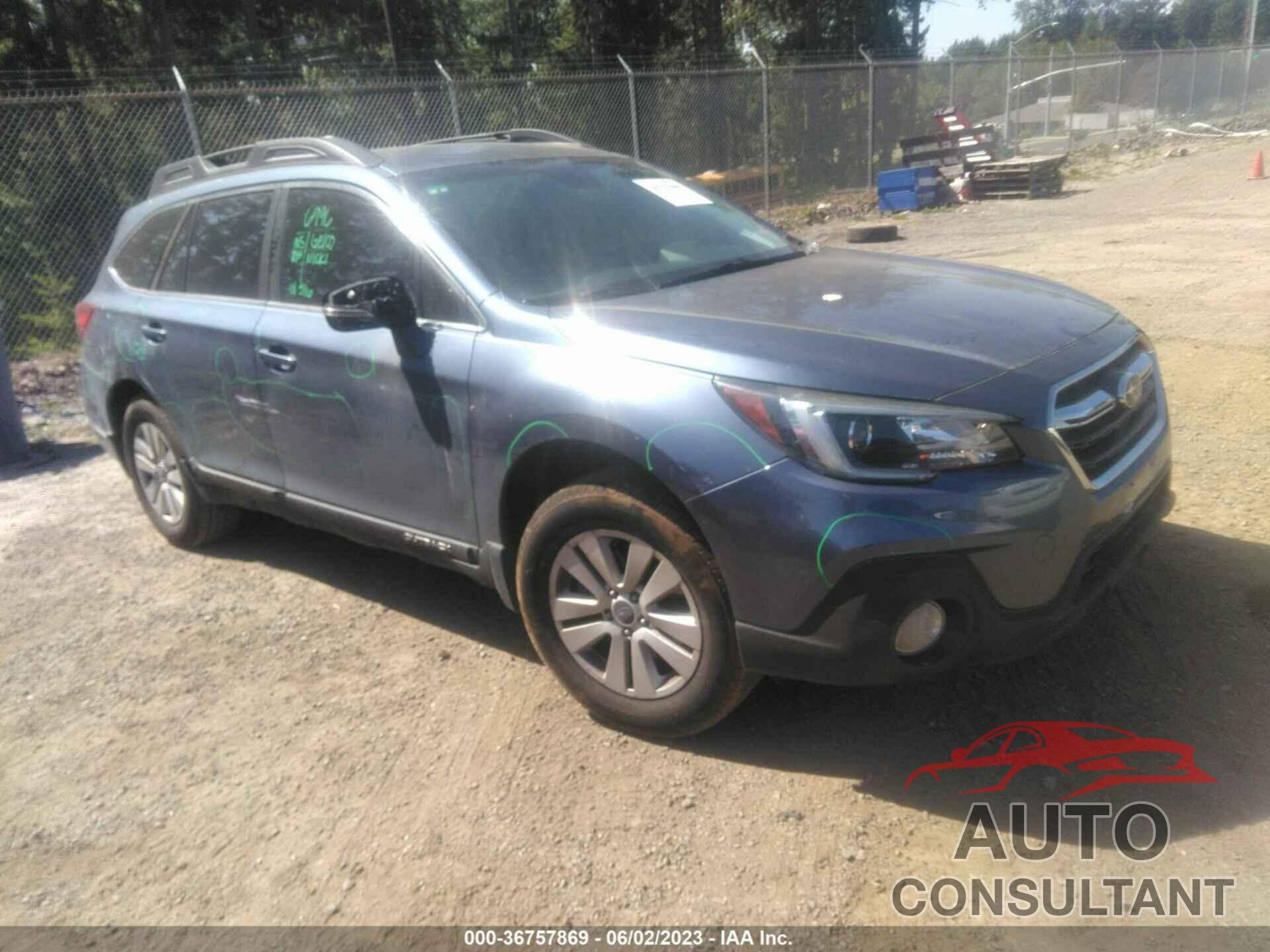 SUBARU OUTBACK 2018 - 4S4BSAFC2J3306350