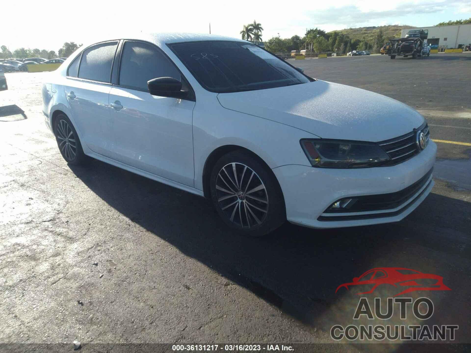 VOLKSWAGEN JETTA SEDAN 2016 - 3VWD17AJ1GM394613