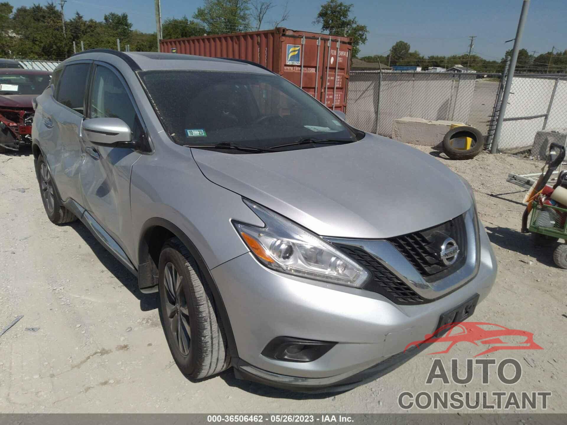 NISSAN MURANO 2016 - 5N1AZ2MH3GN110796