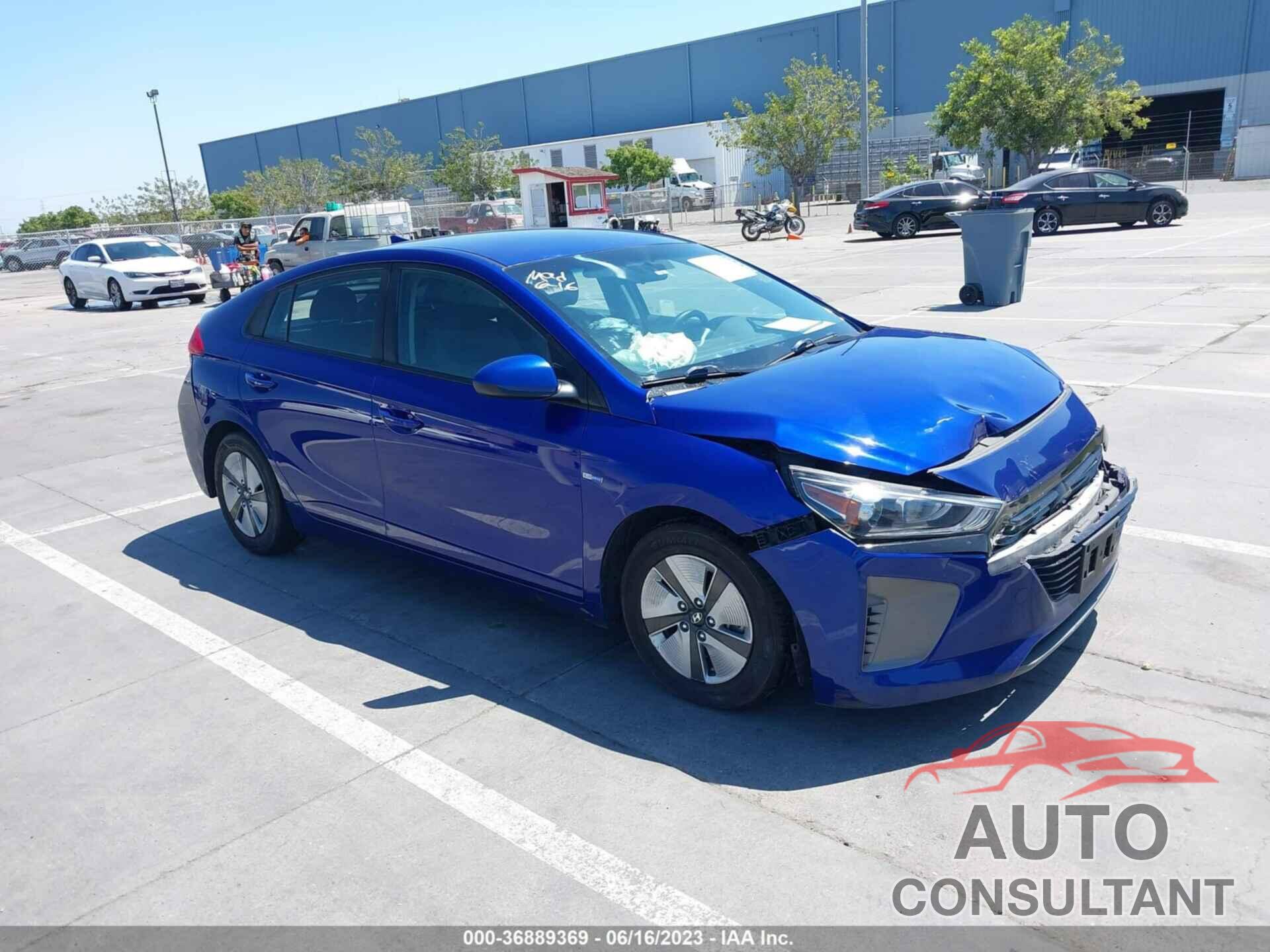 HYUNDAI IONIQ HYBRID 2019 - KMHC65LC1KU165724