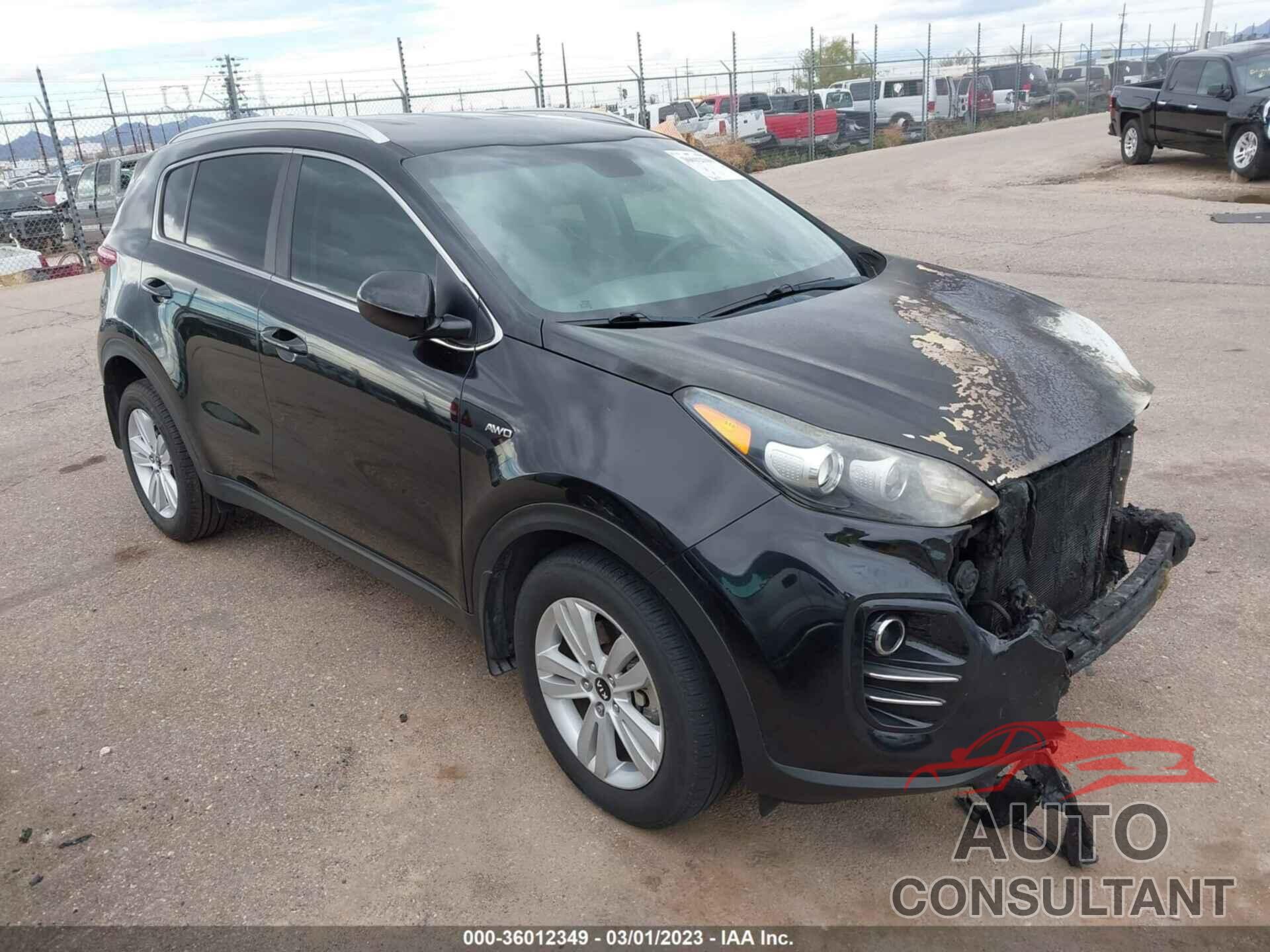 KIA SPORTAGE 2017 - KNDPMCAC7H7079621