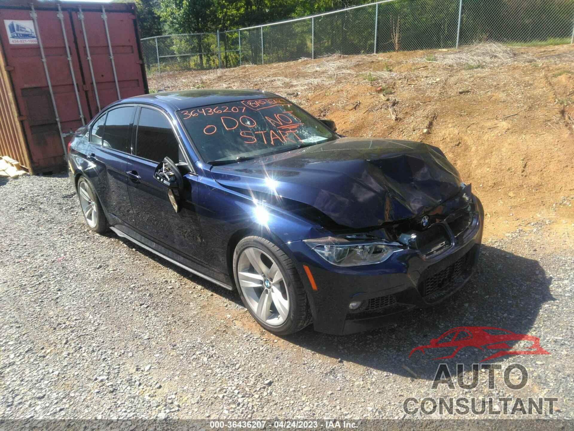 BMW 3 SERIES 2018 - WBA8B7G51JNU95107