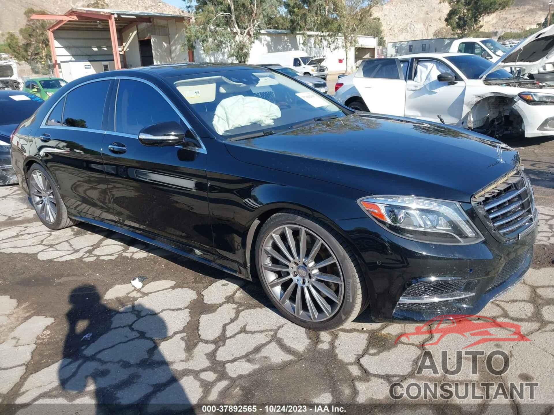 MERCEDES-BENZ S-CLASS 2015 - WDDUG8CB9FA139724