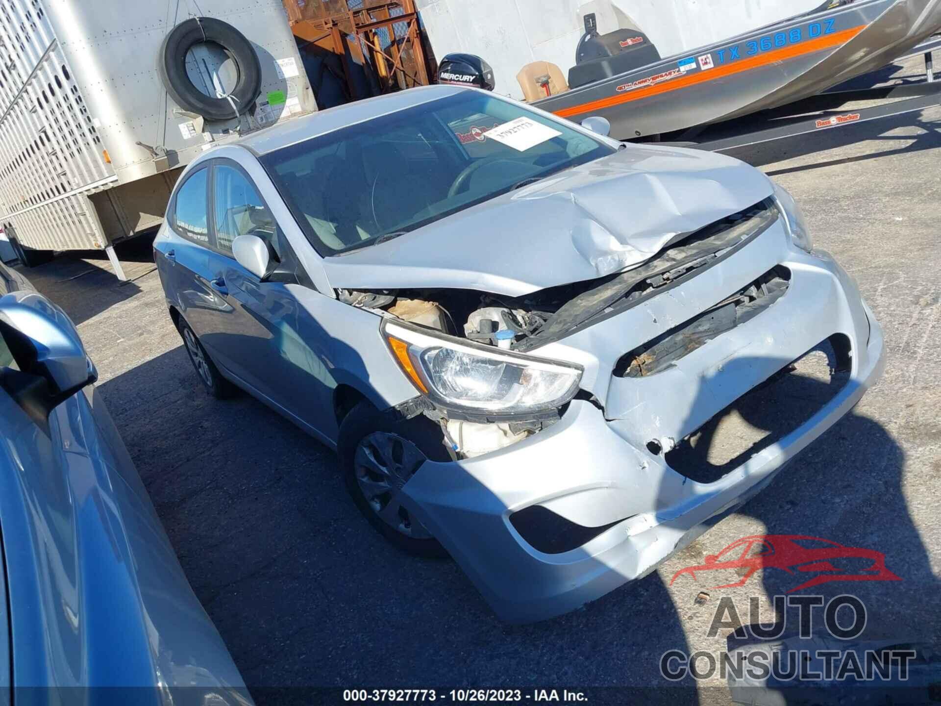 HYUNDAI ACCENT 2016 - KMHCT4AE9GU124031