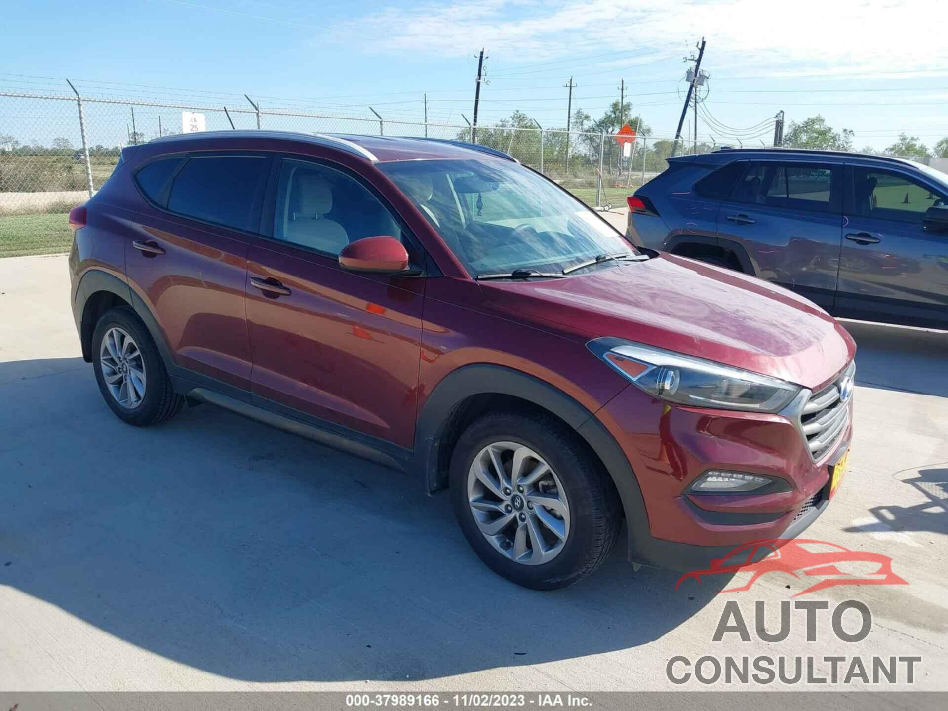 HYUNDAI TUCSON 2016 - KM8J33A45GU124231