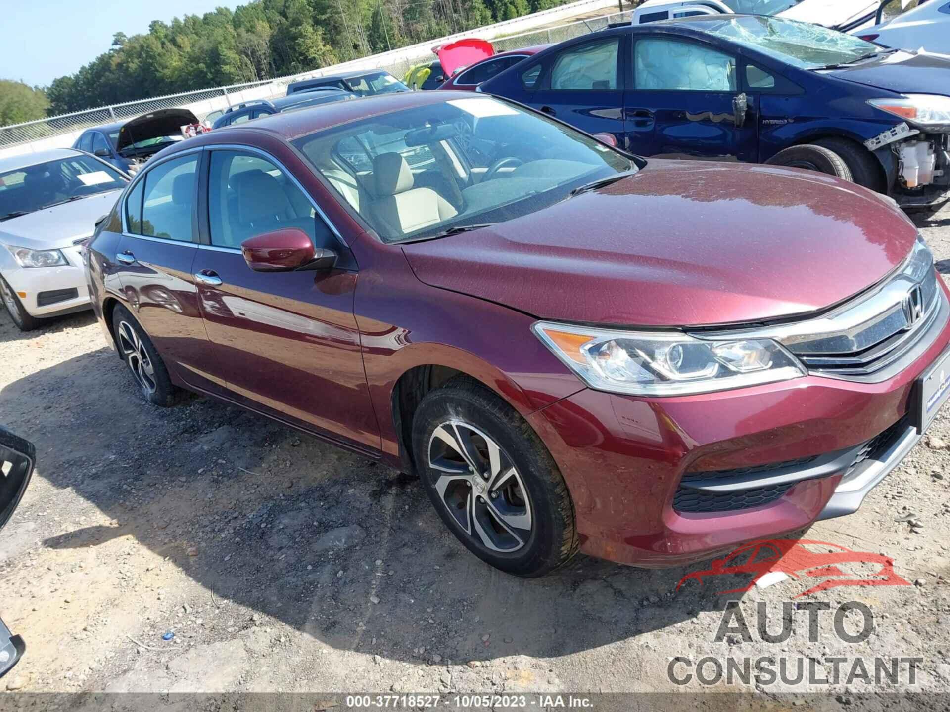 HONDA ACCORD 2016 - 1HGCR2F30GA083483
