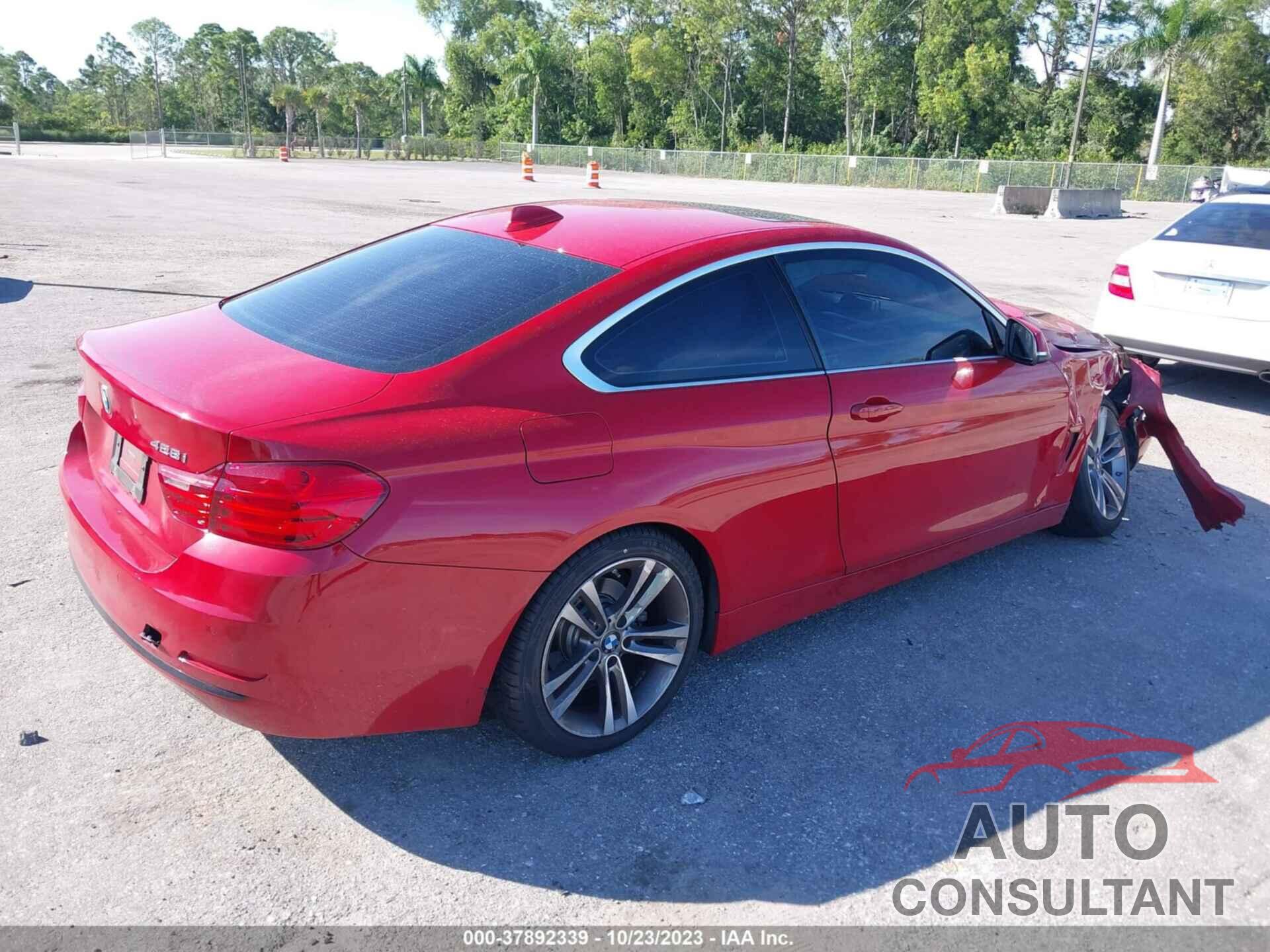 BMW 4 SERIES 2016 - WBA3N7C5XGK227657