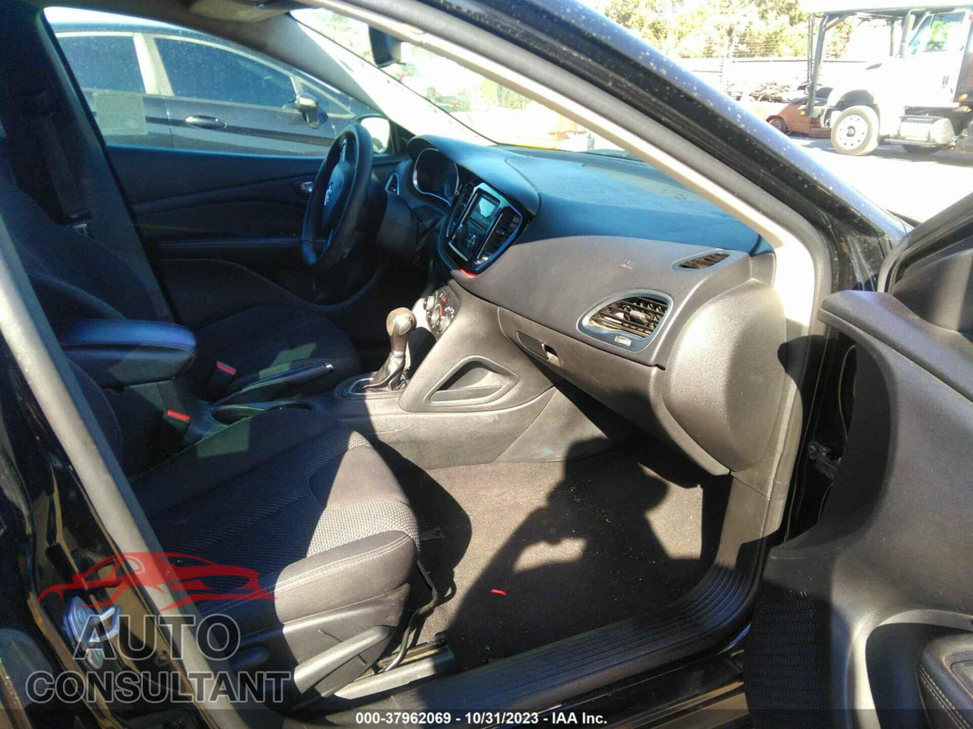 DODGE DART 2015 - 1C3CDFBB4FD352264
