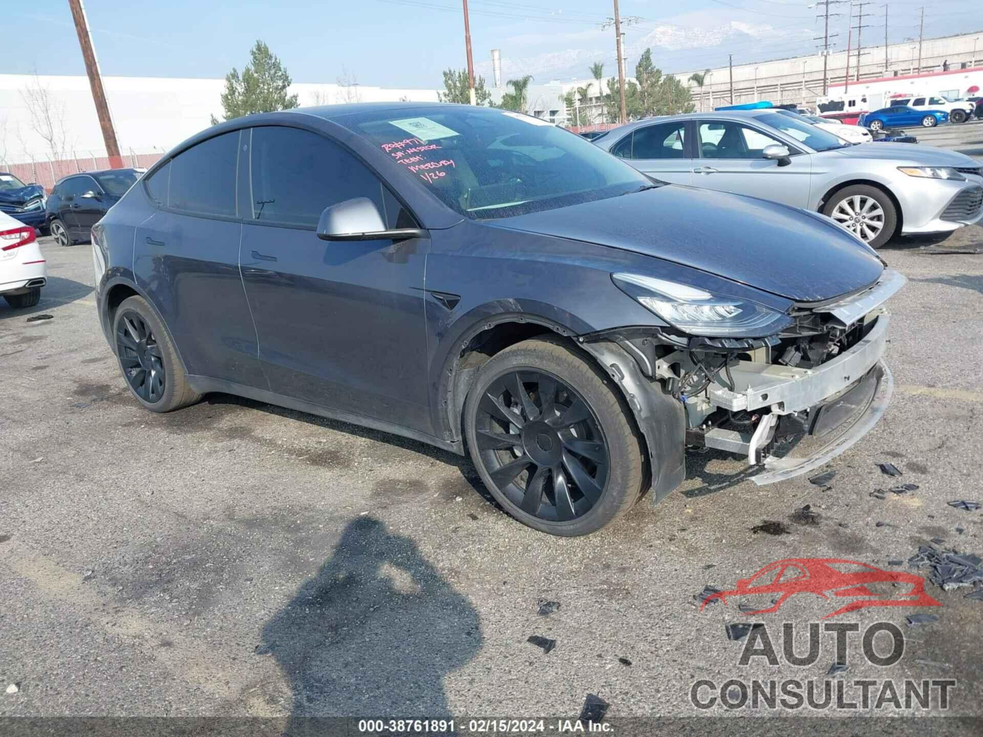 TESLA MODEL Y 2022 - 7SAYGDEE8NF481380