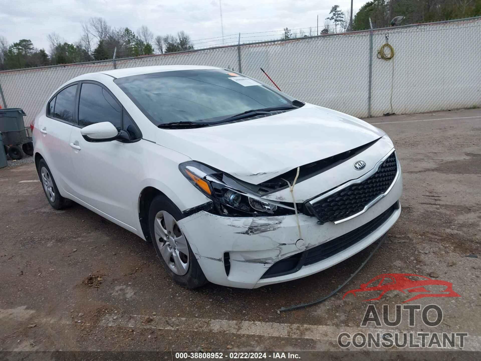 KIA FORTE 2018 - 3KPFK4A74JE271336