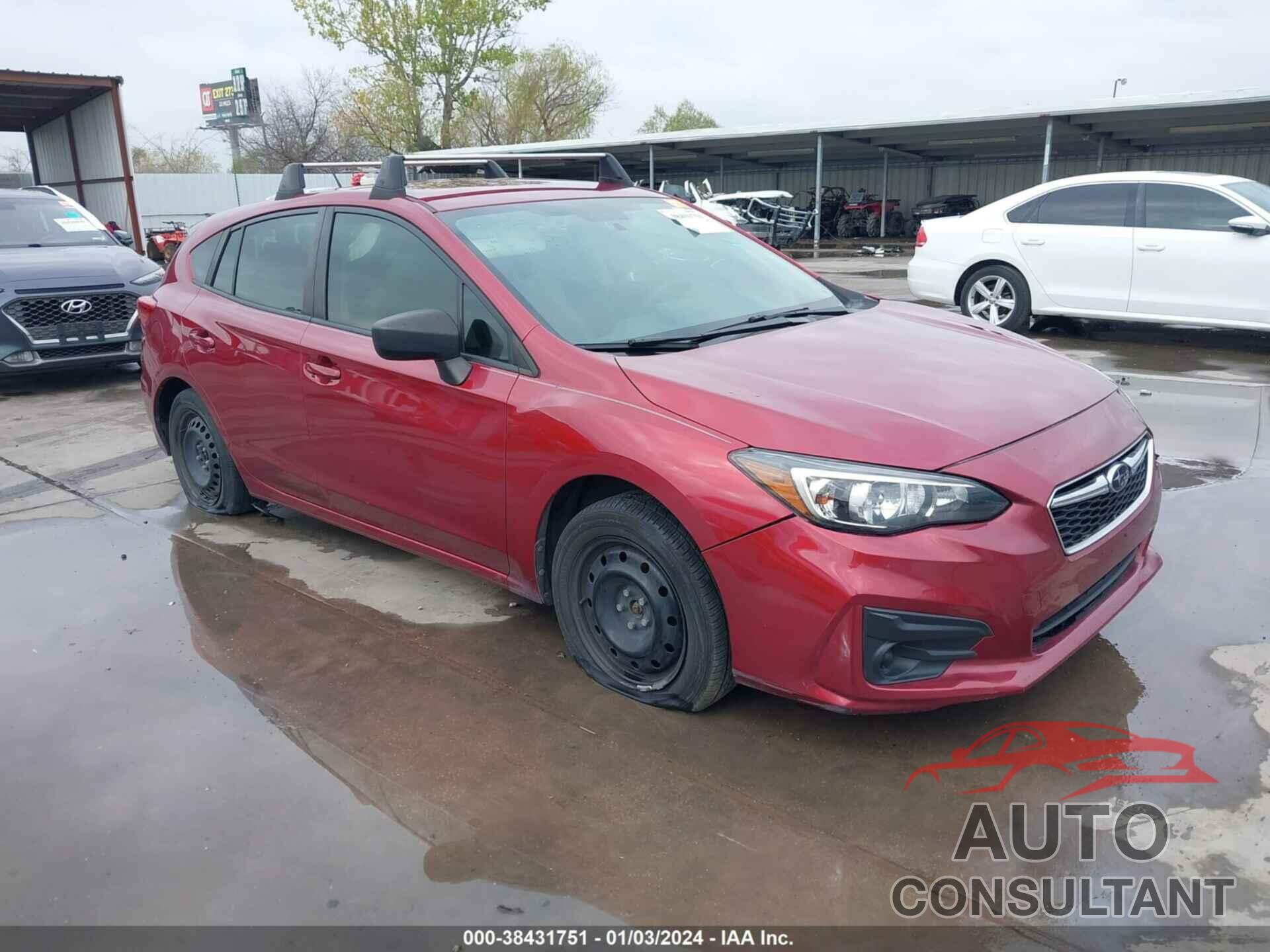 SUBARU IMPREZA 2019 - 4S3GTAB63K3721573