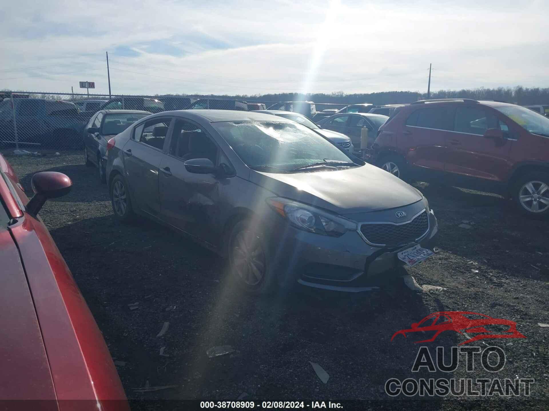 KIA FORTE 2016 - KNAFX4A66G5610480