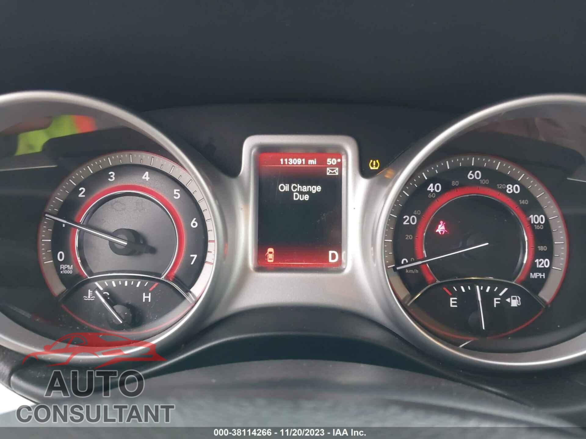 DODGE JOURNEY 2017 - 3C4PDCBBXHT587583