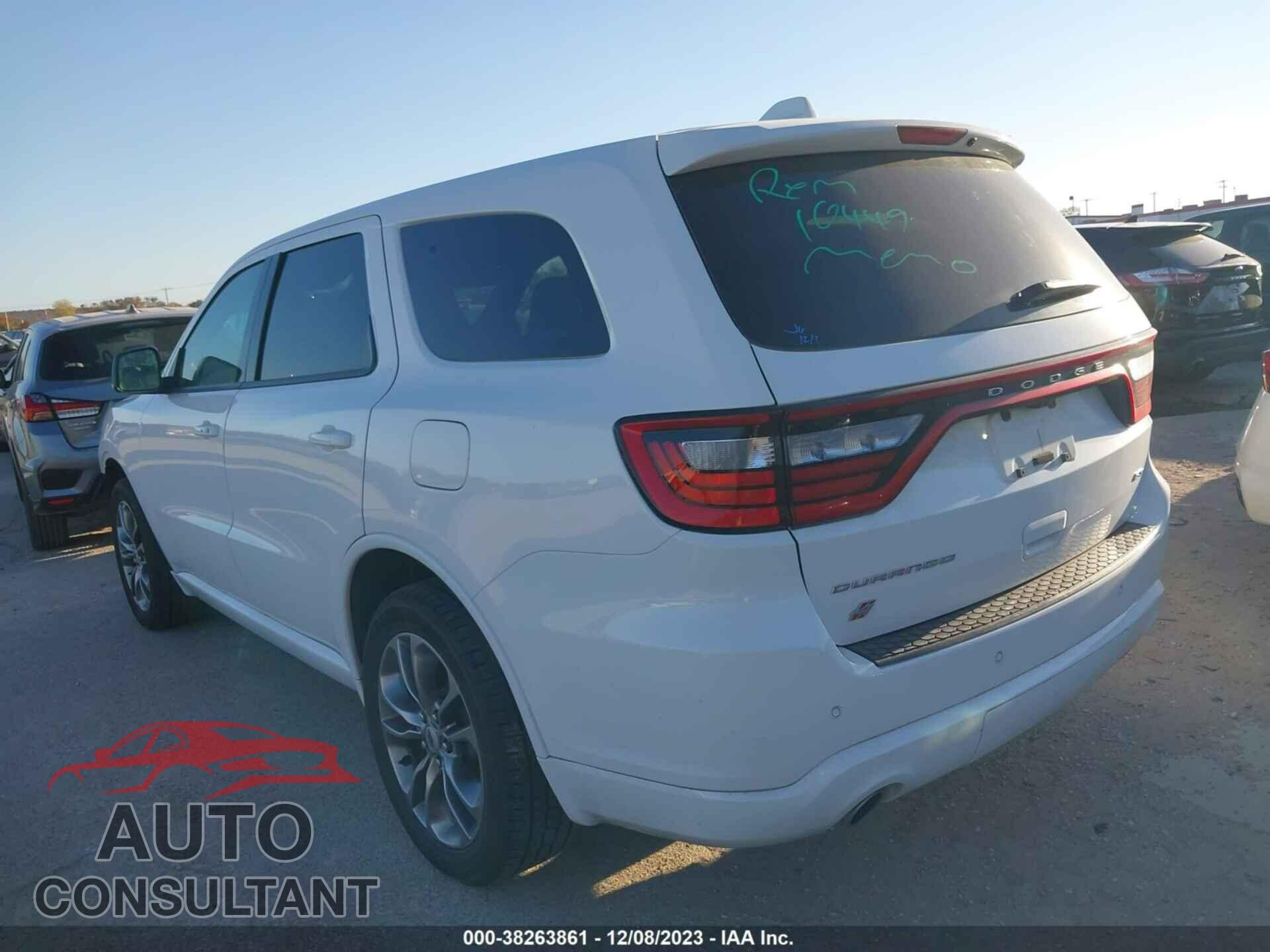 DODGE DURANGO 2020 - 1C4RDJDG7LC261458