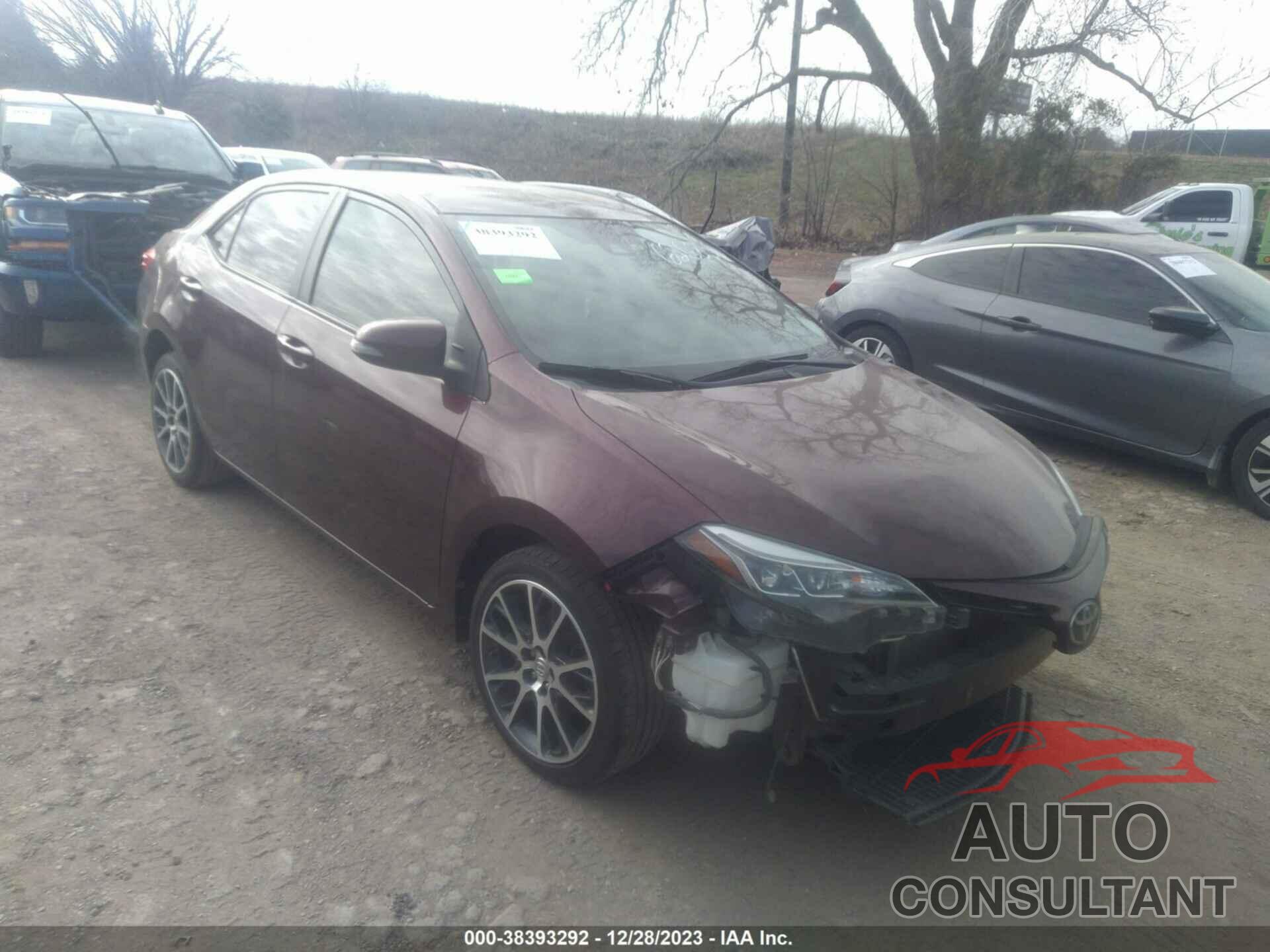 TOYOTA COROLLA 2017 - 5YFBURHE4HP626850