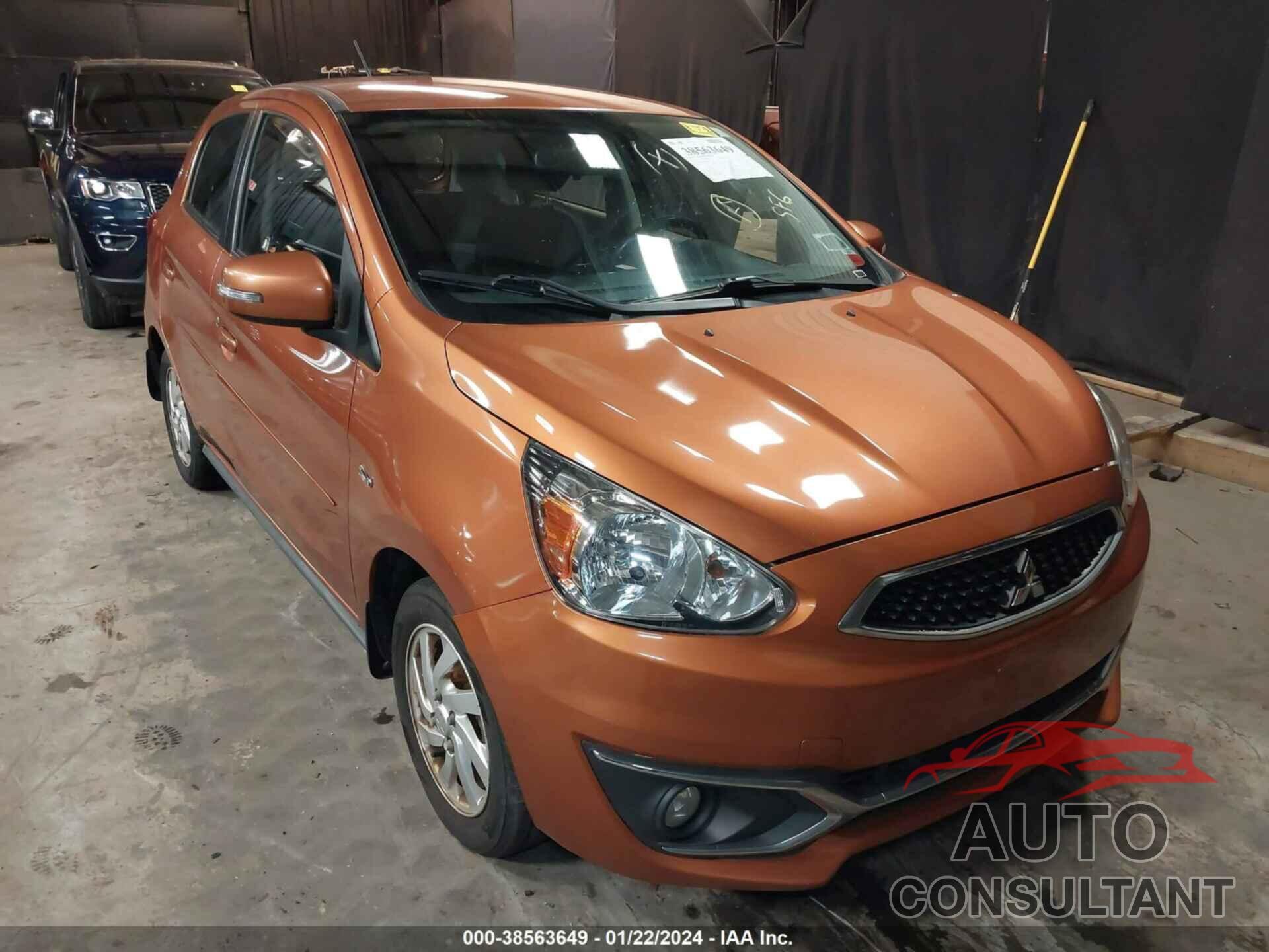 MITSUBISHI MIRAGE 2018 - ML32A4HJ0JH005277