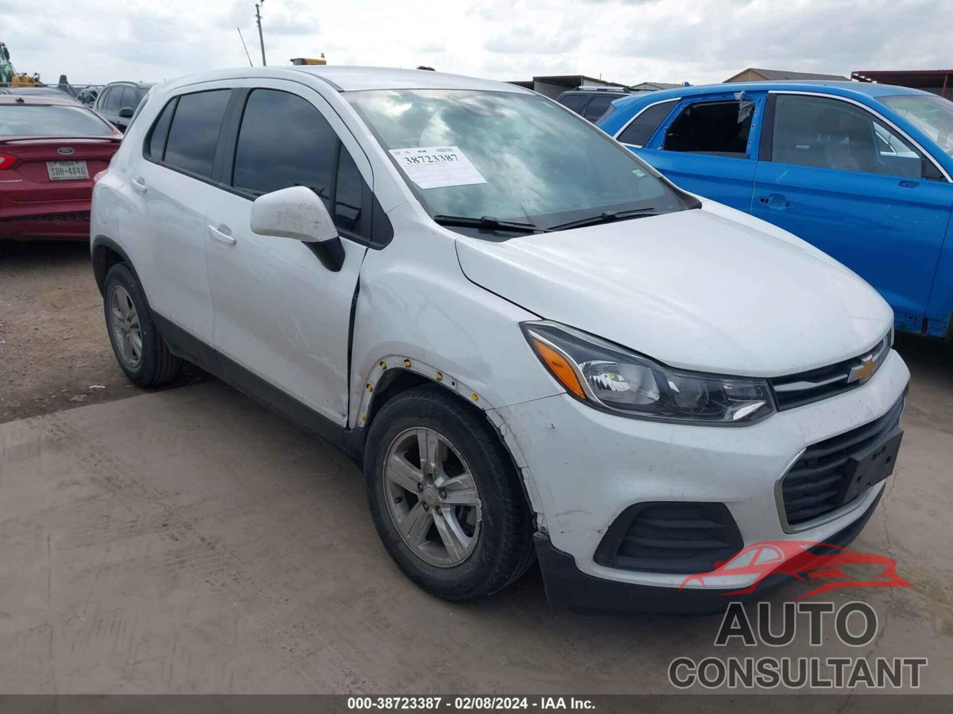 CHEVROLET TRAX 2020 - KL7CJKSB0LB083830