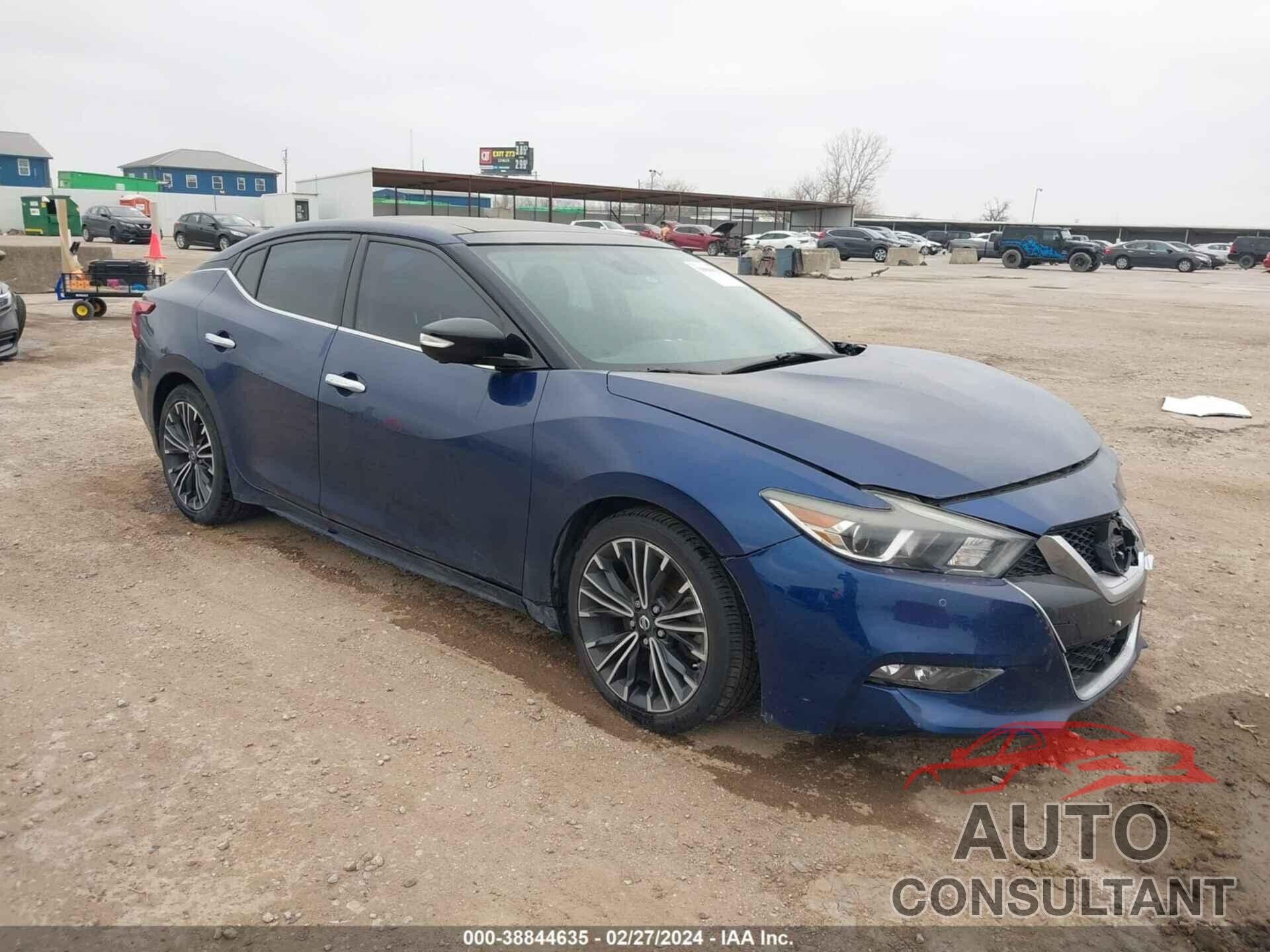 NISSAN MAXIMA 2017 - 1N4AA6APXHC421918