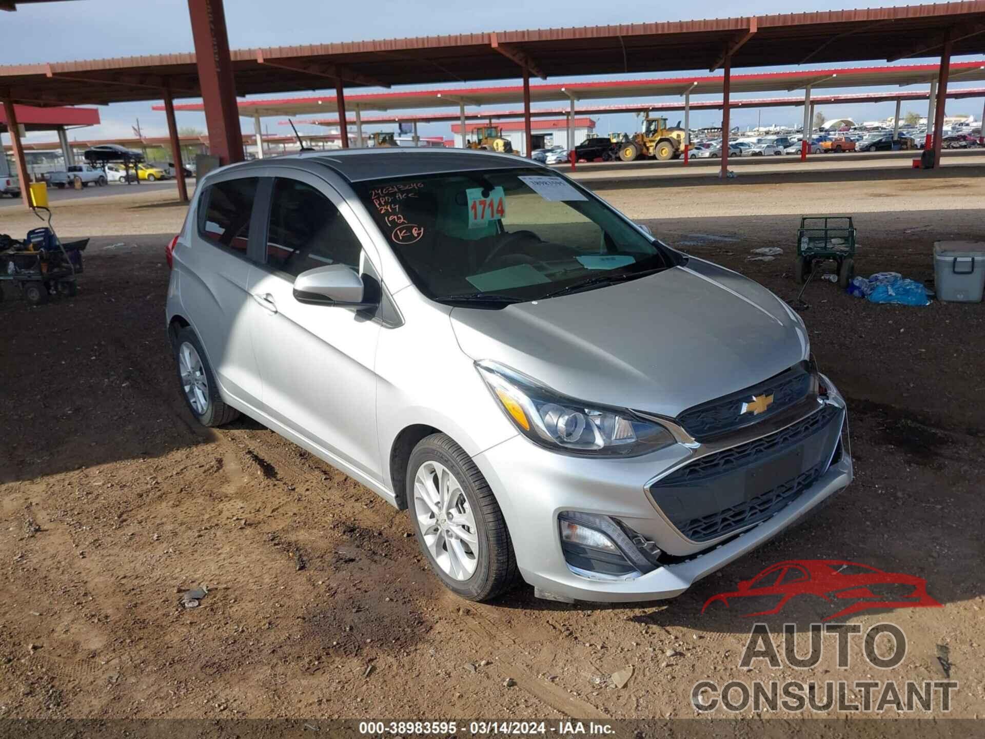 CHEVROLET SPARK 2021 - KL8CD6SA9MC744624