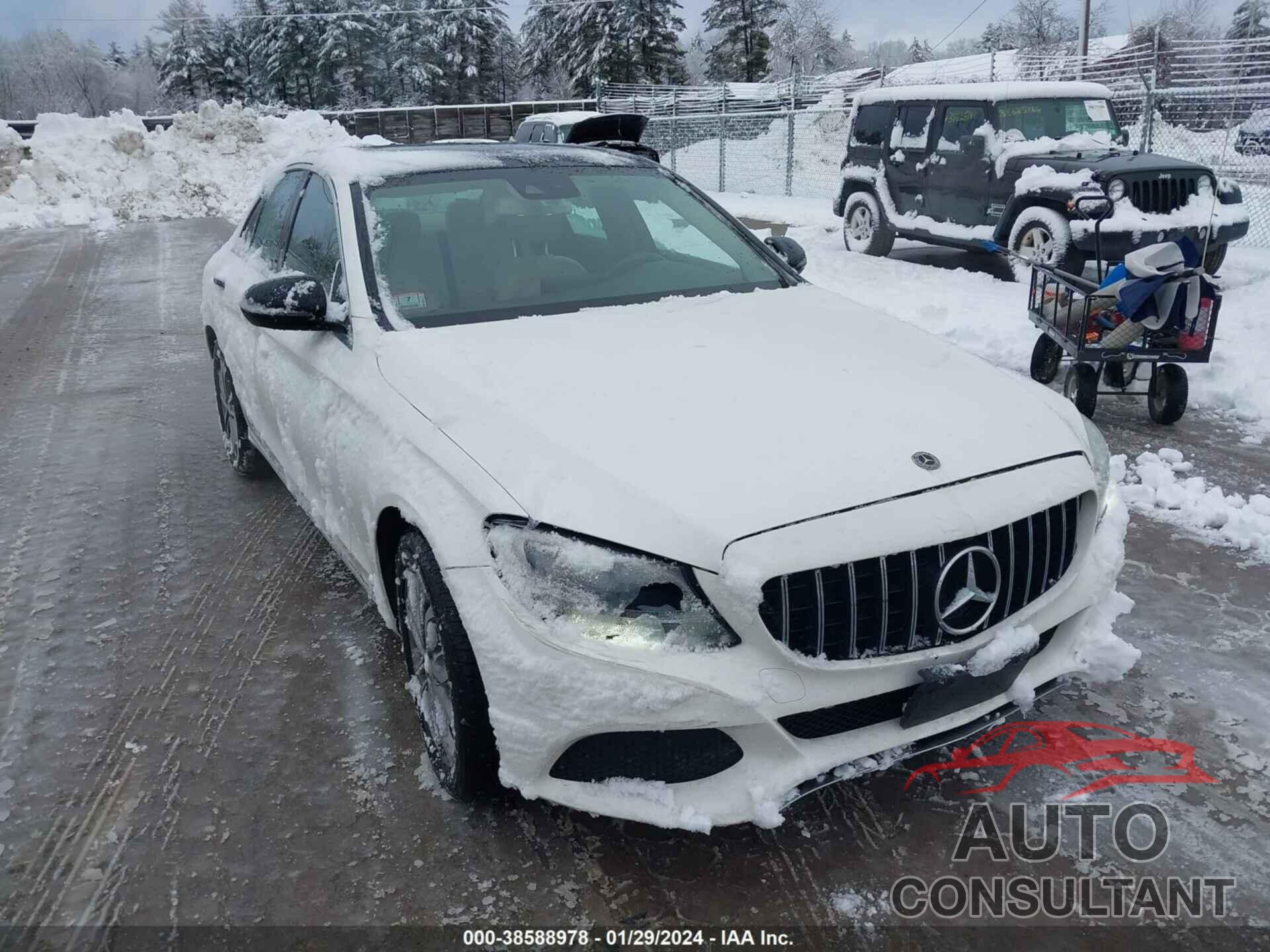 MERCEDES-BENZ C 300 2016 - 55SWF4KBXGU152893