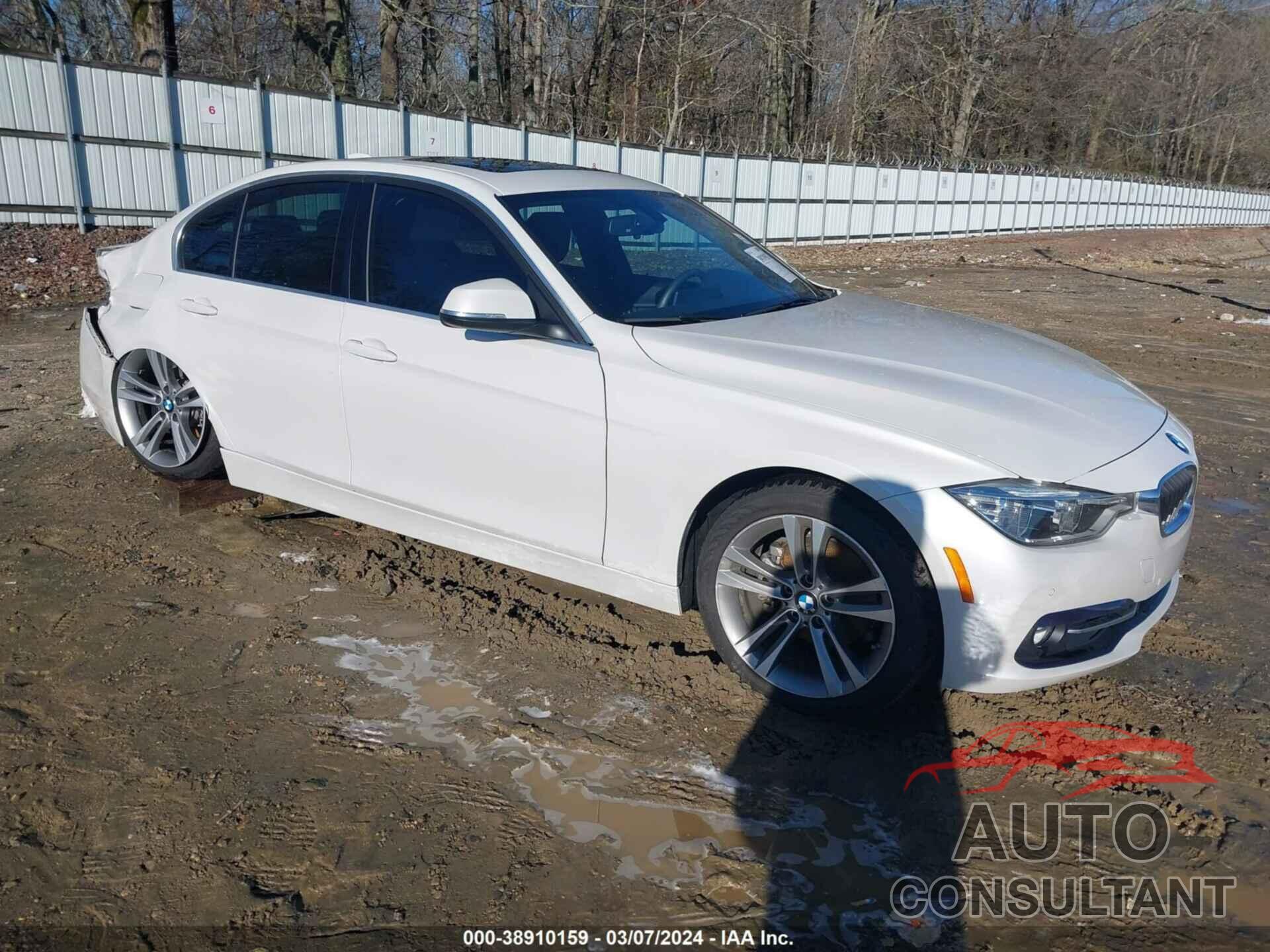 BMW 330I 2017 - WBA8B9G33HNU53347